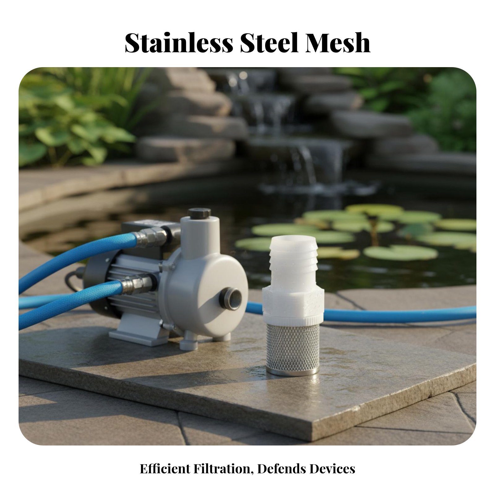 Stainless Steel Mesh Strainer Filters Debris Water Pump Inlet Filter detailed image 4