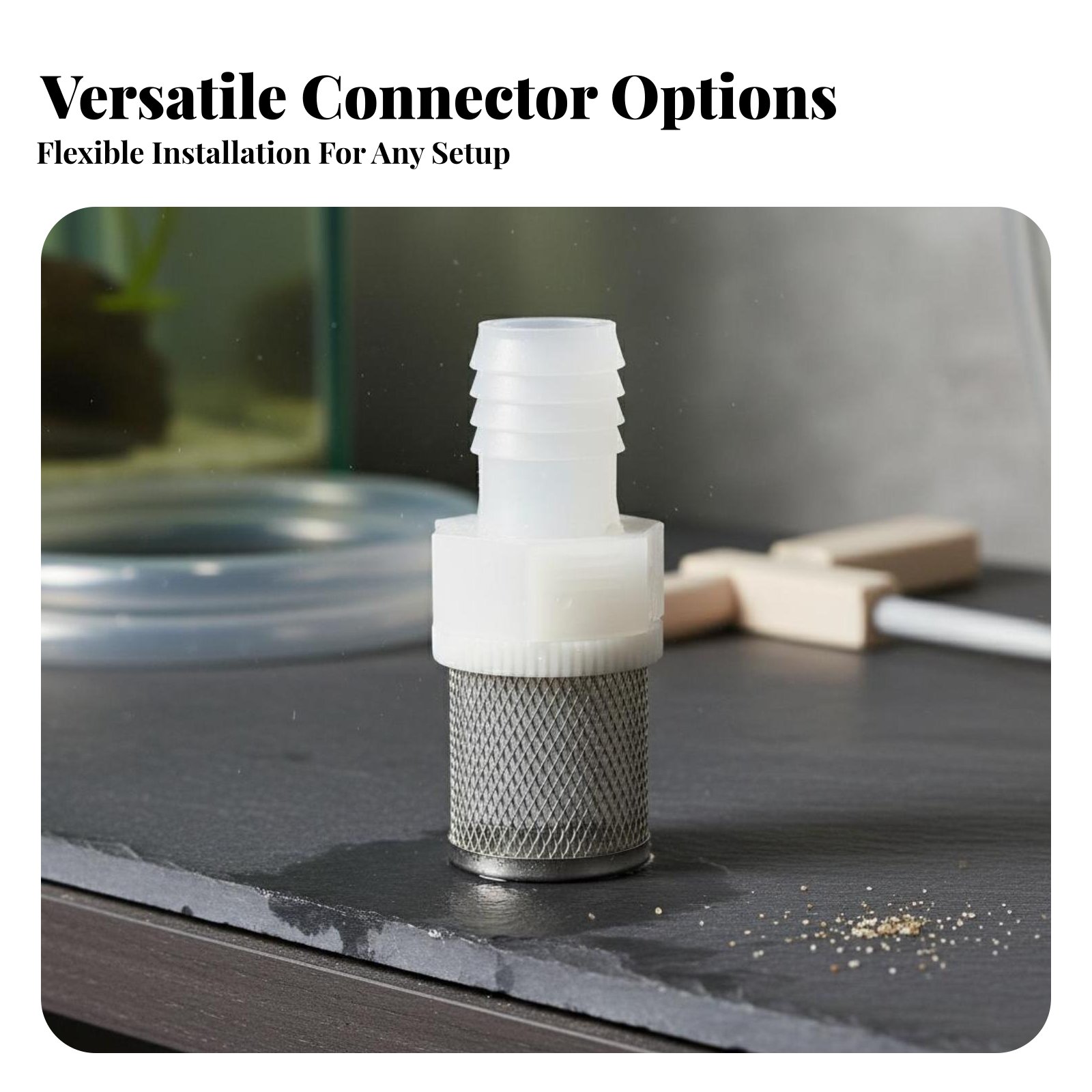 Stainless Steel Mesh Strainer Filters Debris Water Pump Inlet Filter detailed image 2