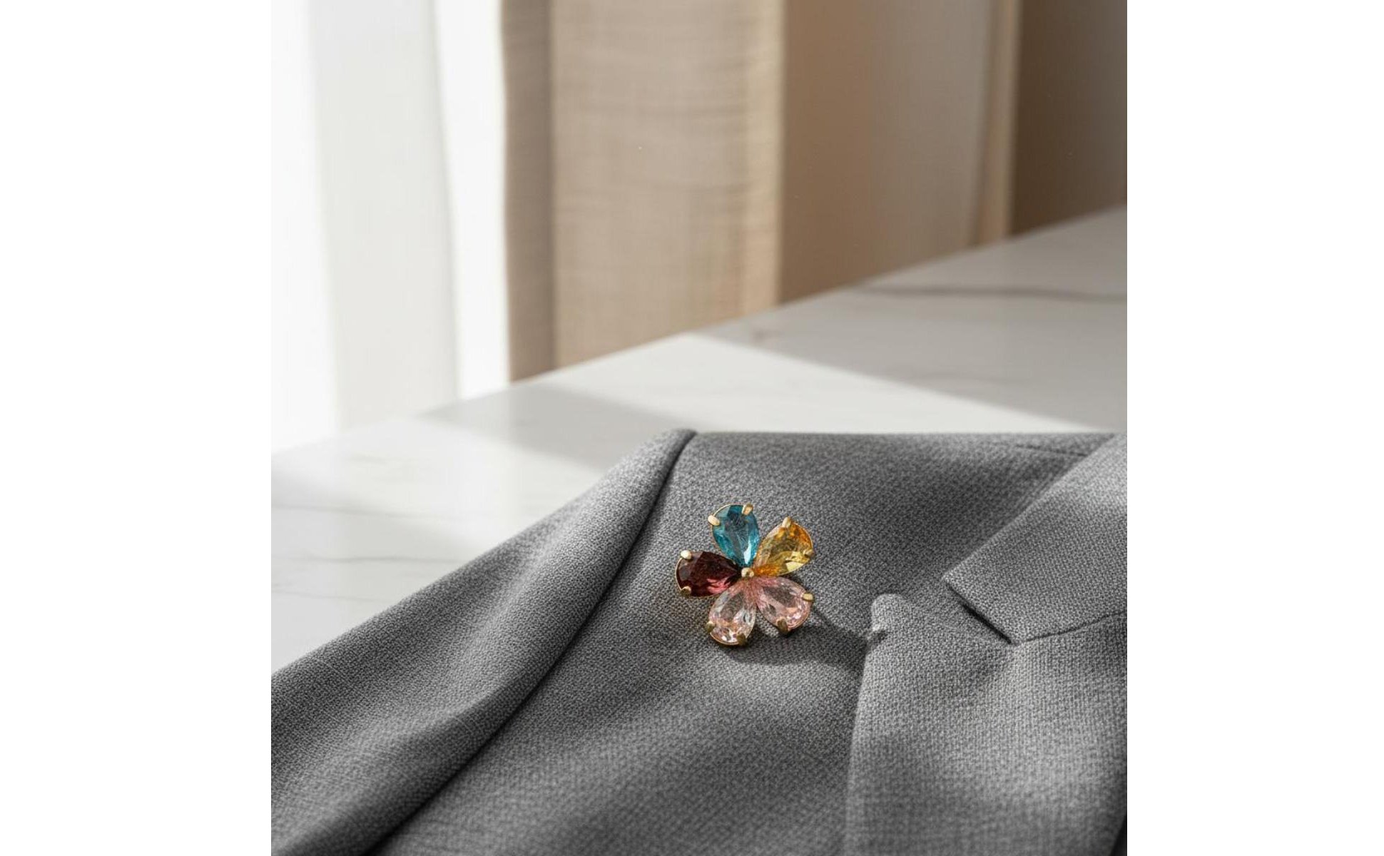 Broche Papillon Avec Perles D'imitation Épingle de Revers Décorative pour Femmes
