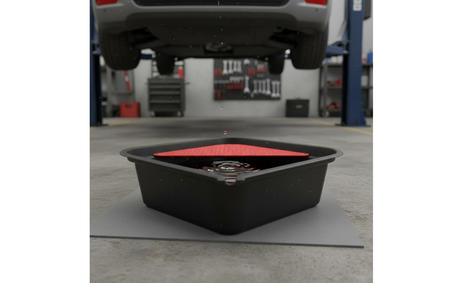 Ölwechselwanne stur und langlebig Ölauffangwanne leicht zu reinigen für Garage