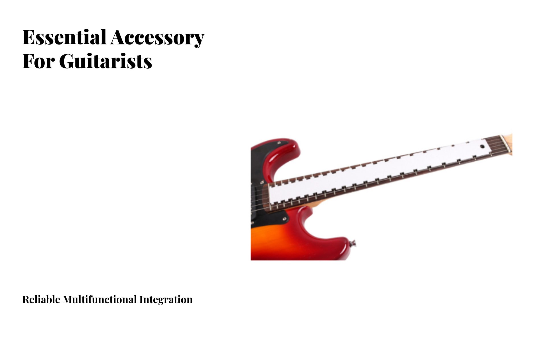 Guitar Neck Notched Straight Gauge Stainless Steel Notched Neck Relief Ruler