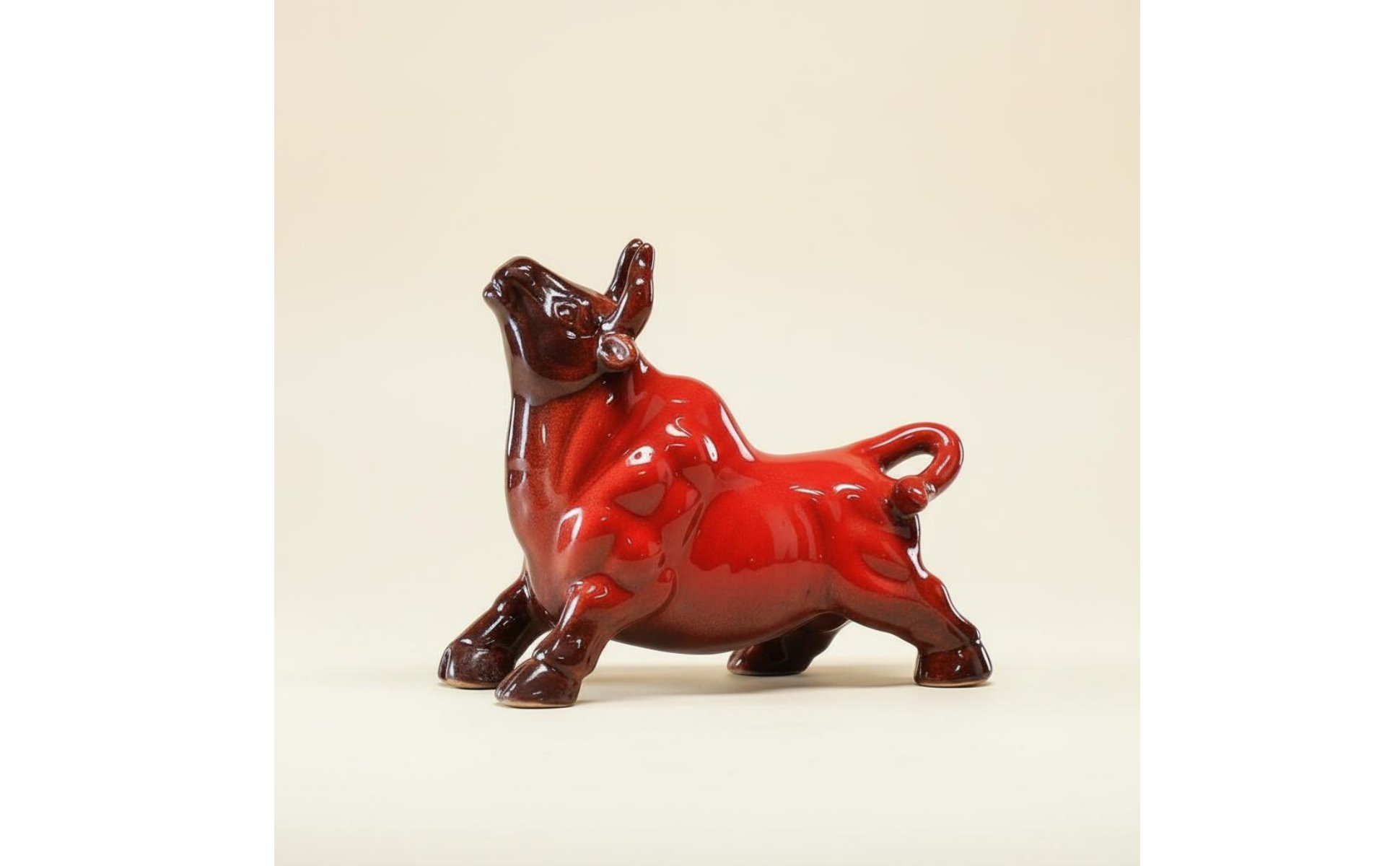 Astrological Ox Ornament Creative Design Chinese Astrological Ox Sculpture