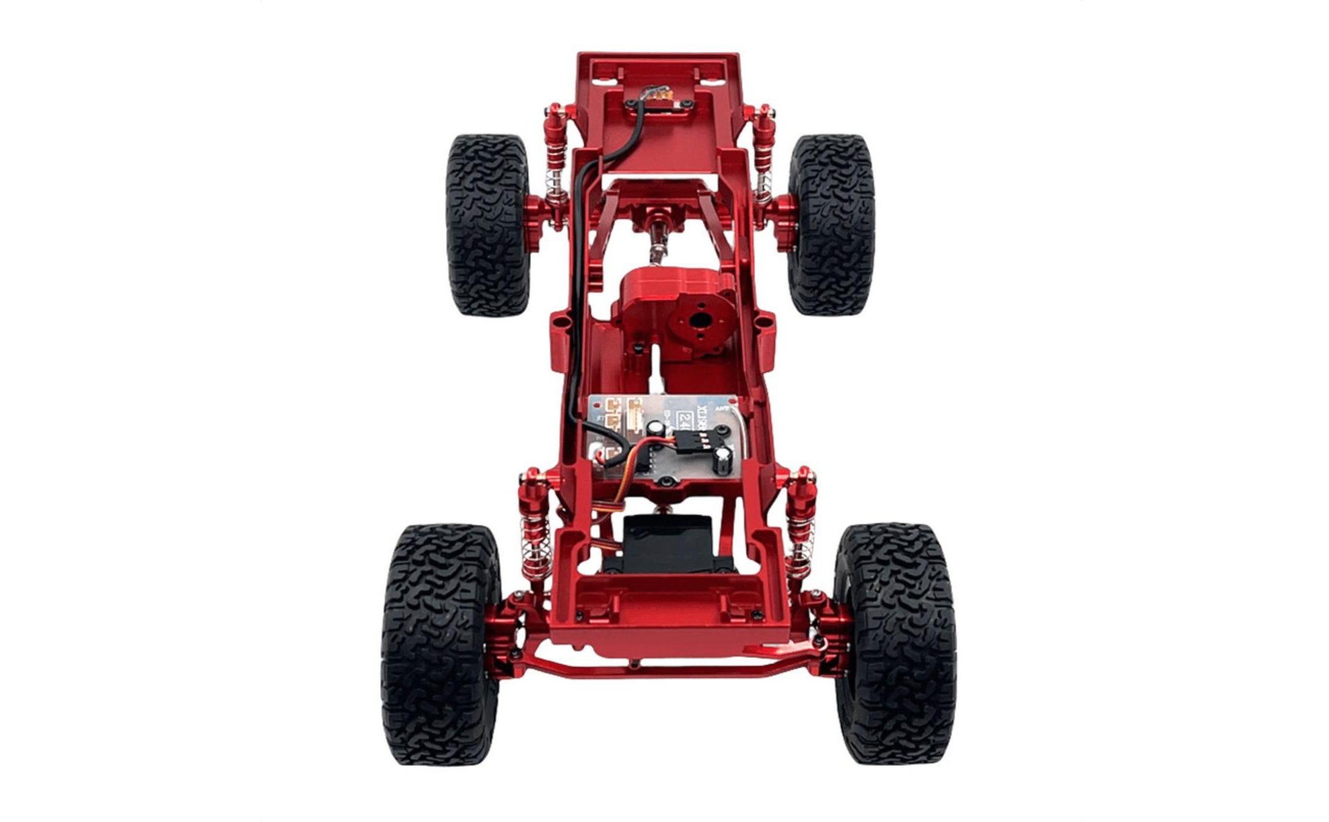 MN300 Upgrade Frame Anodized Finish 1/12 Scale Chassis Beam Sturdy Construction