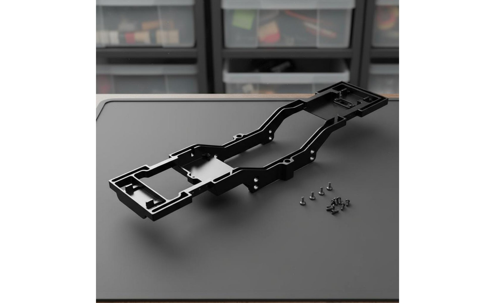 MN300 Upgrade Frame Anodized Finish 1/12 Scale Chassis Beam Sturdy Construction