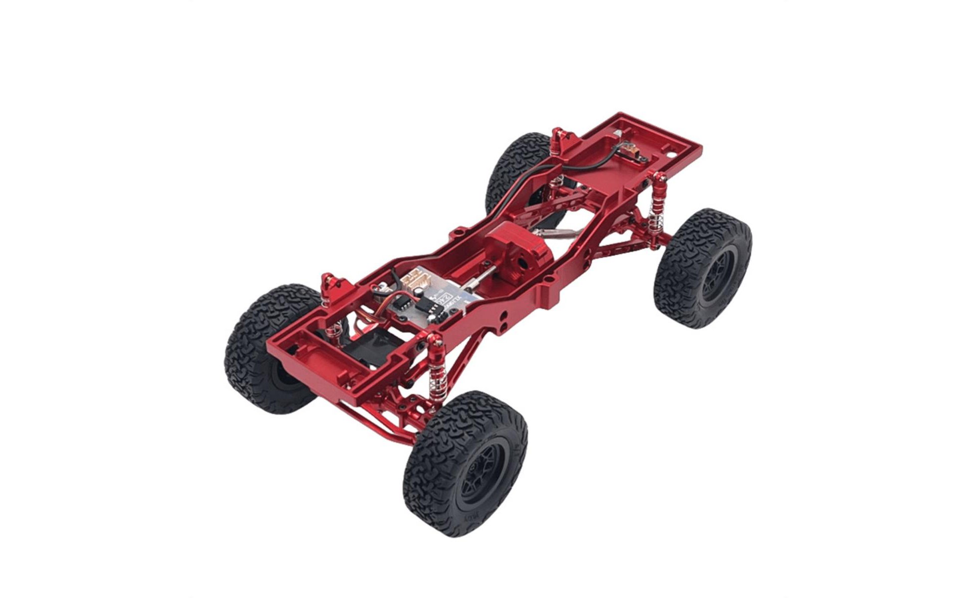 MN300 Upgrade Frame Anodized Finish 1/12 Scale Chassis Beam Sturdy Construction