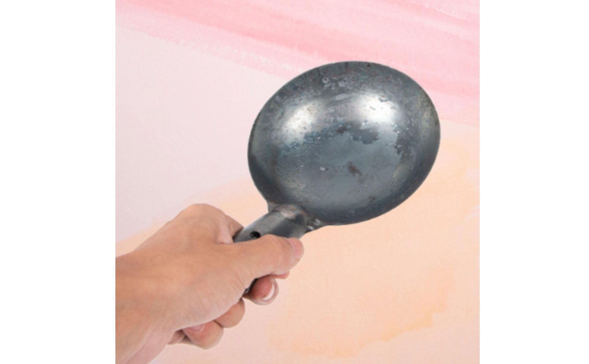 Forged Iron Ladle Head Single-Piece Construction Heavy Duty Scoop Replacement
