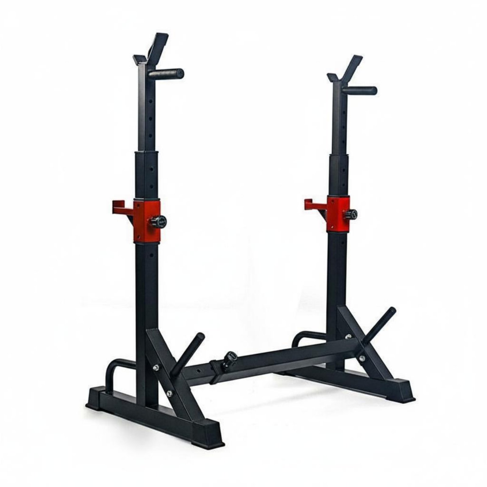 Adjustable Squat Rack Stable and Design Multi-Function Bench Press Rack Heavy