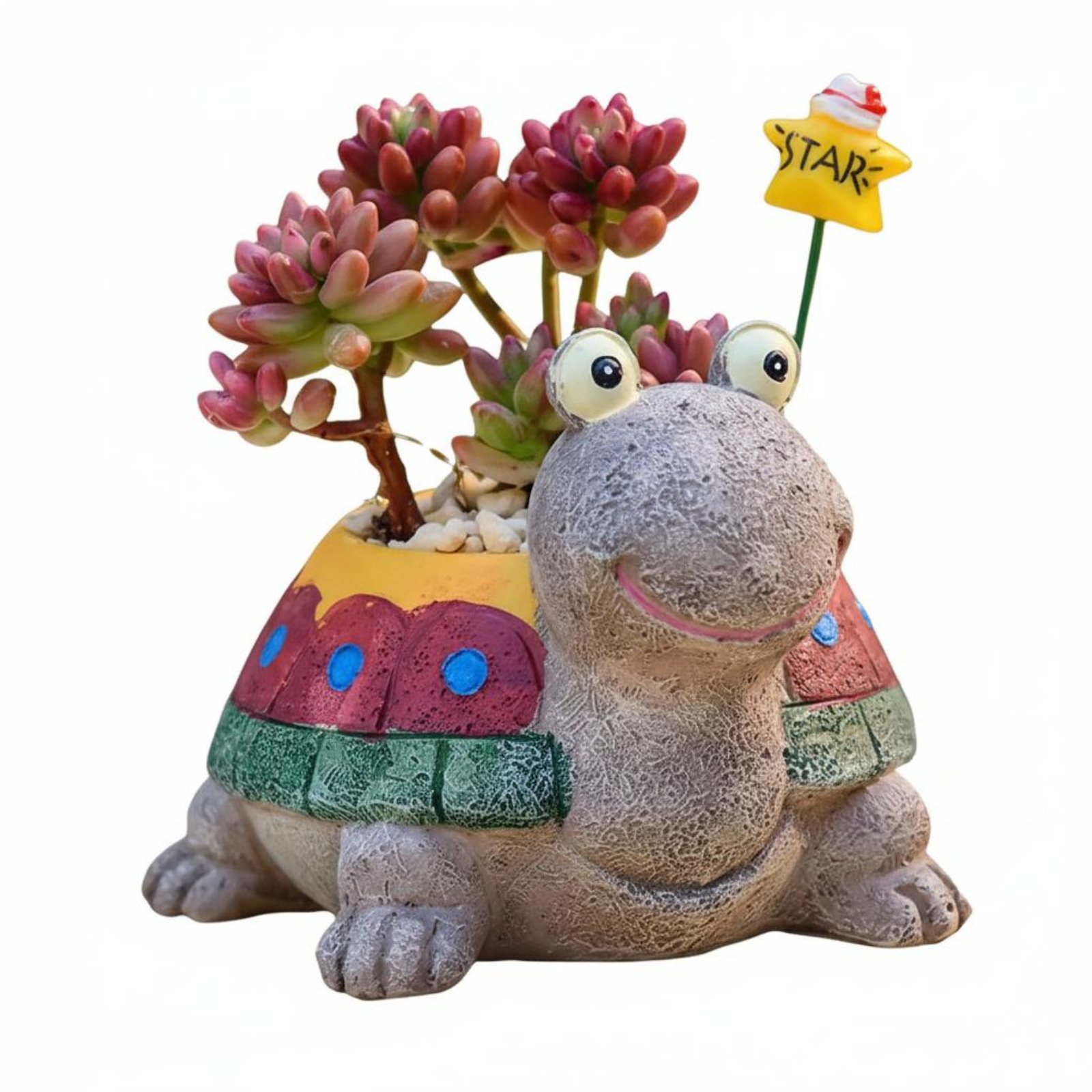 Schildkröten-Blumentopf dekorativ Schildkröten-Pflanztopf niedliches Design
