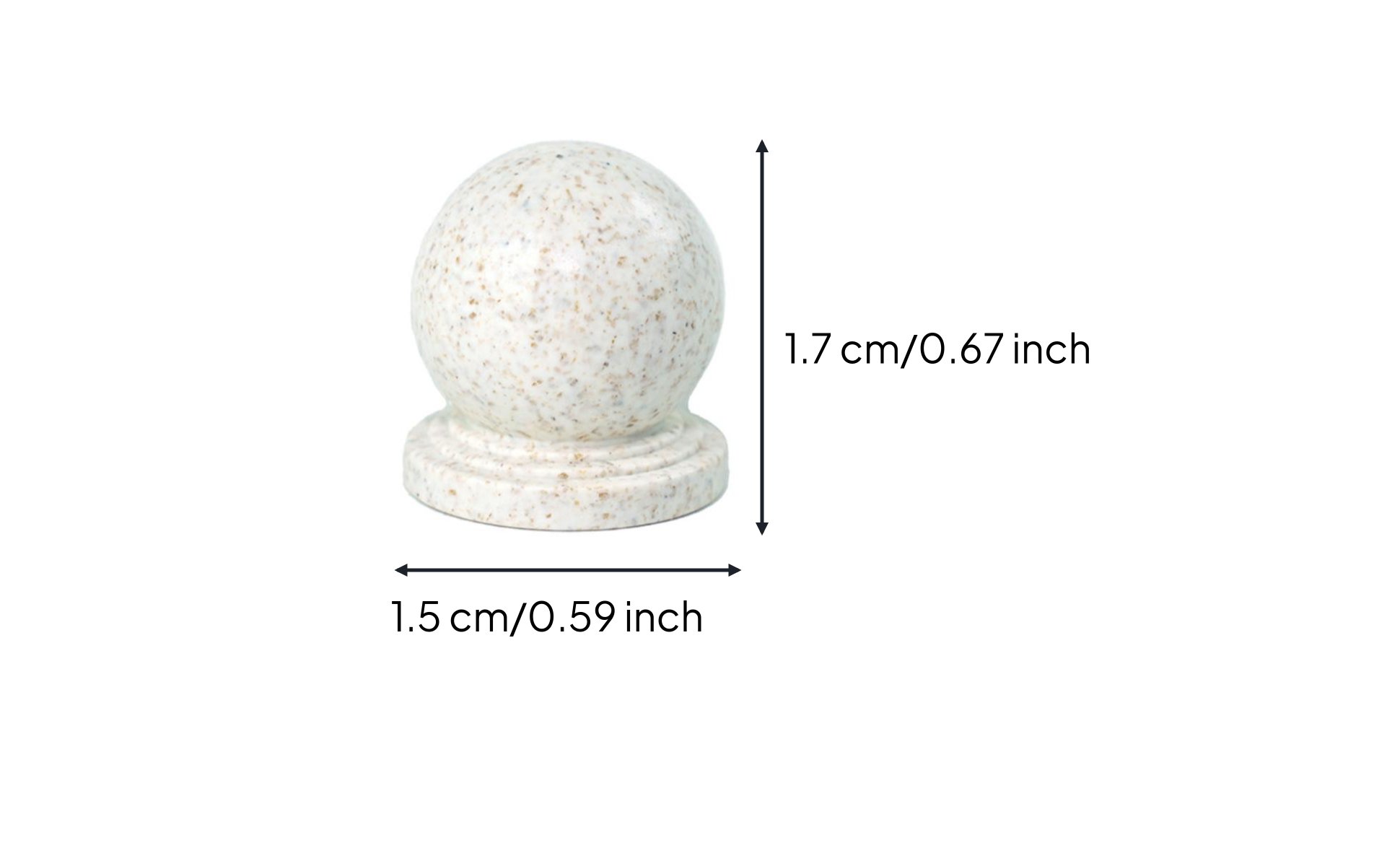 Miniature Stone Bollard Versatile Scene Decor Model Traffic Barrier
