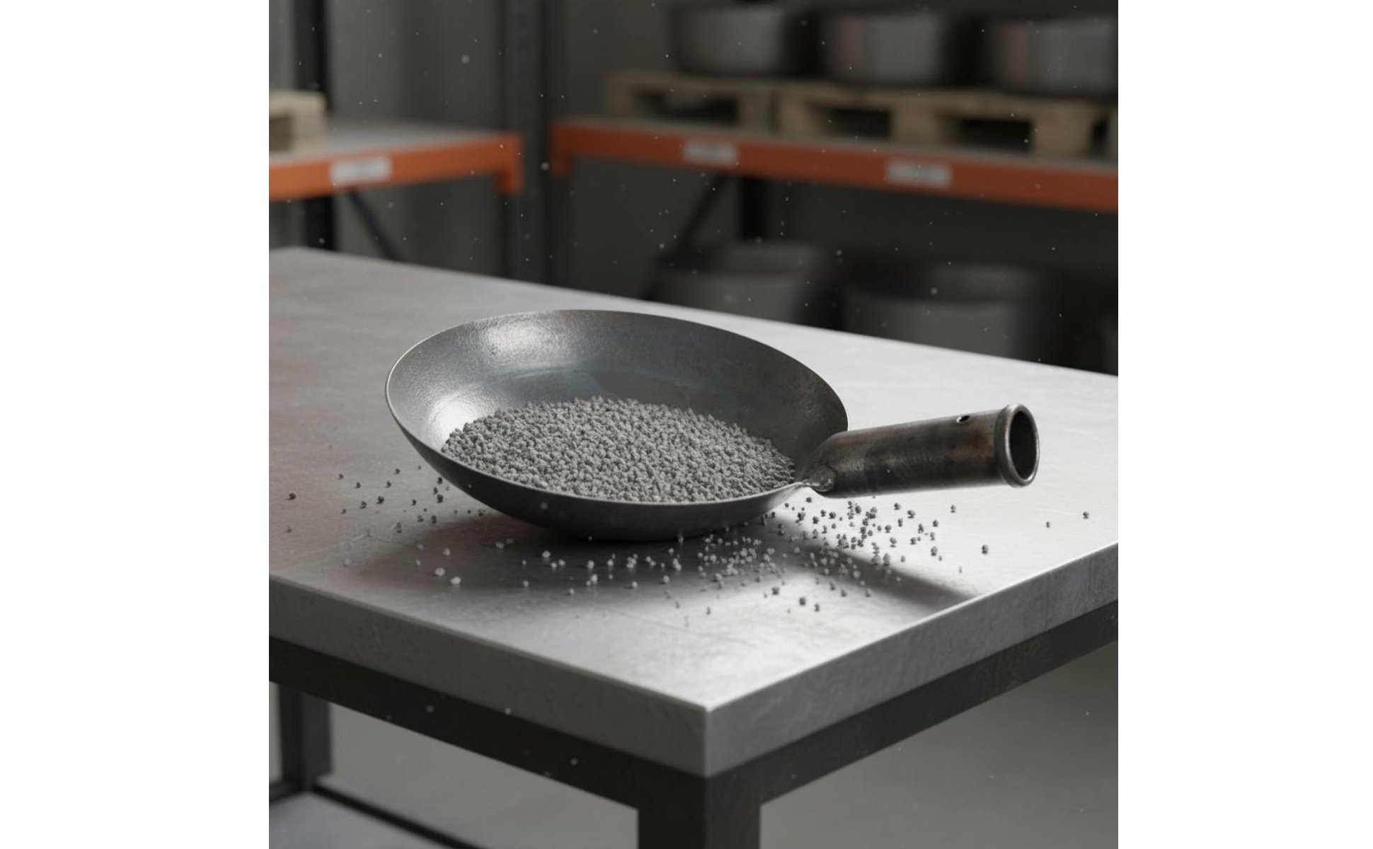 Forged Iron Ladle Head Single-Piece Construction Heavy Duty Scoop Replacement