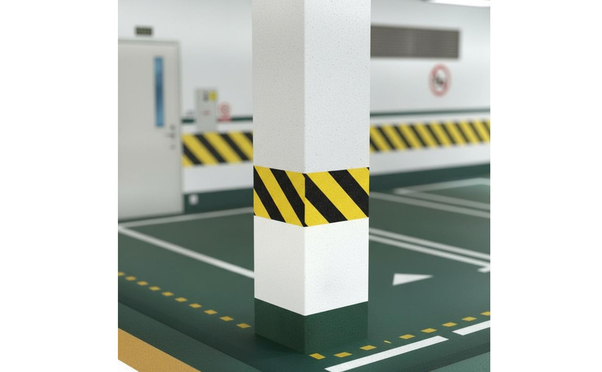1:24 Scale Parking Garage Built-in LED Lights Lighted Parking Garage Display