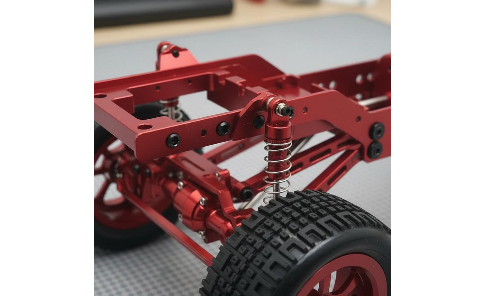1/12 Scale Crawler Frame Portal Axles Metal RC Car Chassis DIY Modification