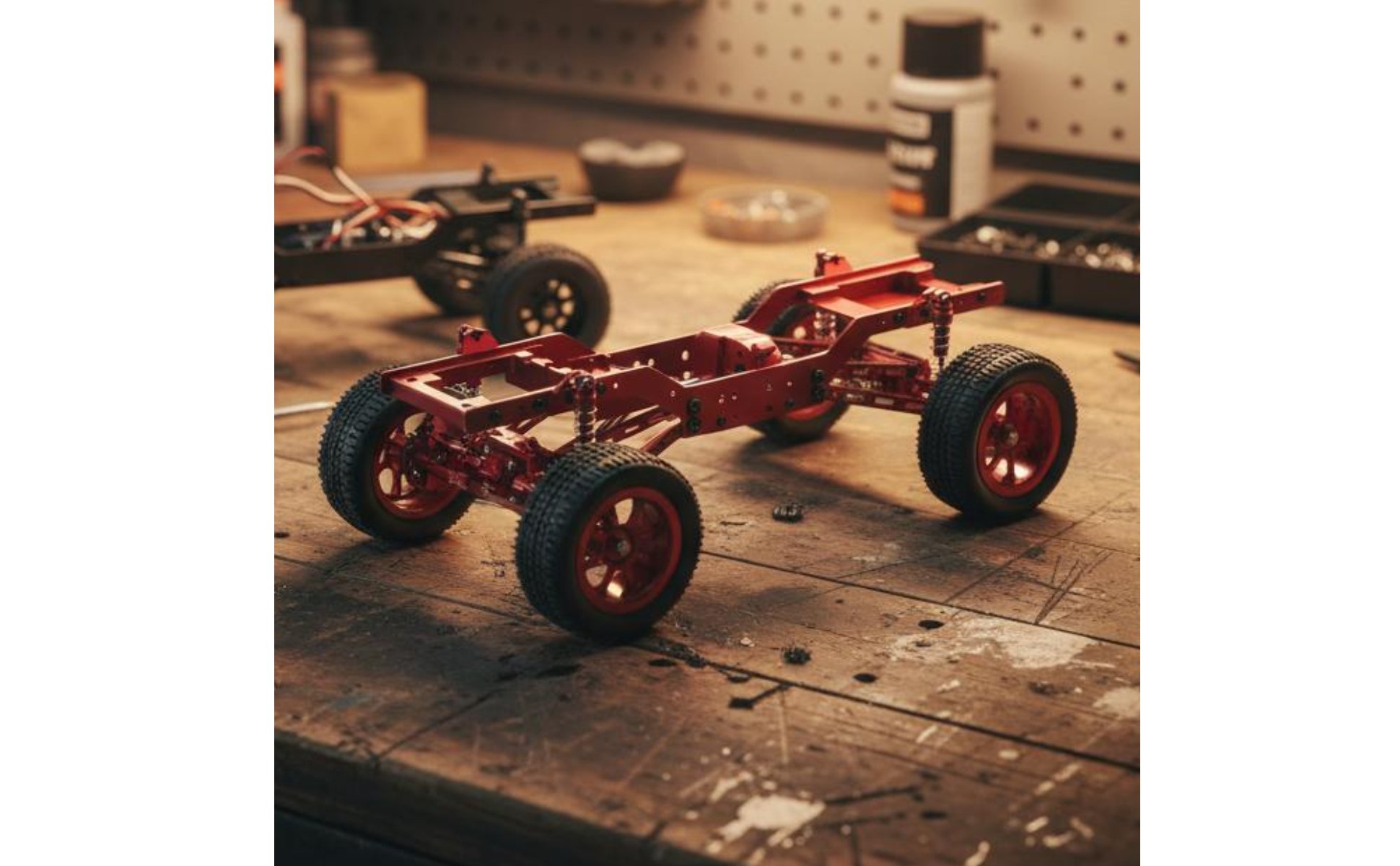 1/12 Scale Crawler Frame Portal Axles Metal RC Car Chassis DIY Modification
