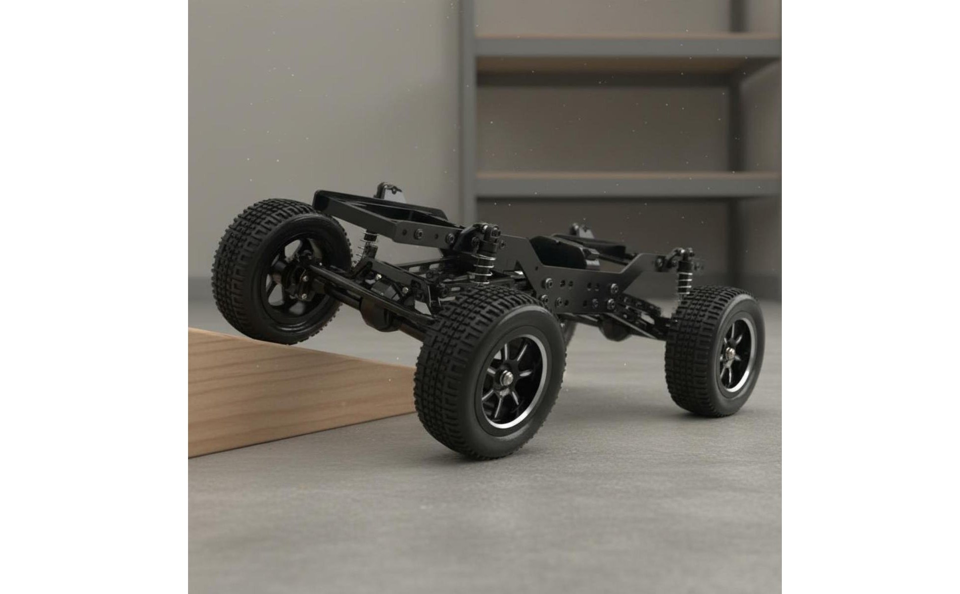 1/12 Scale Crawler Frame Portal Axles Metal RC Car Chassis DIY Modification