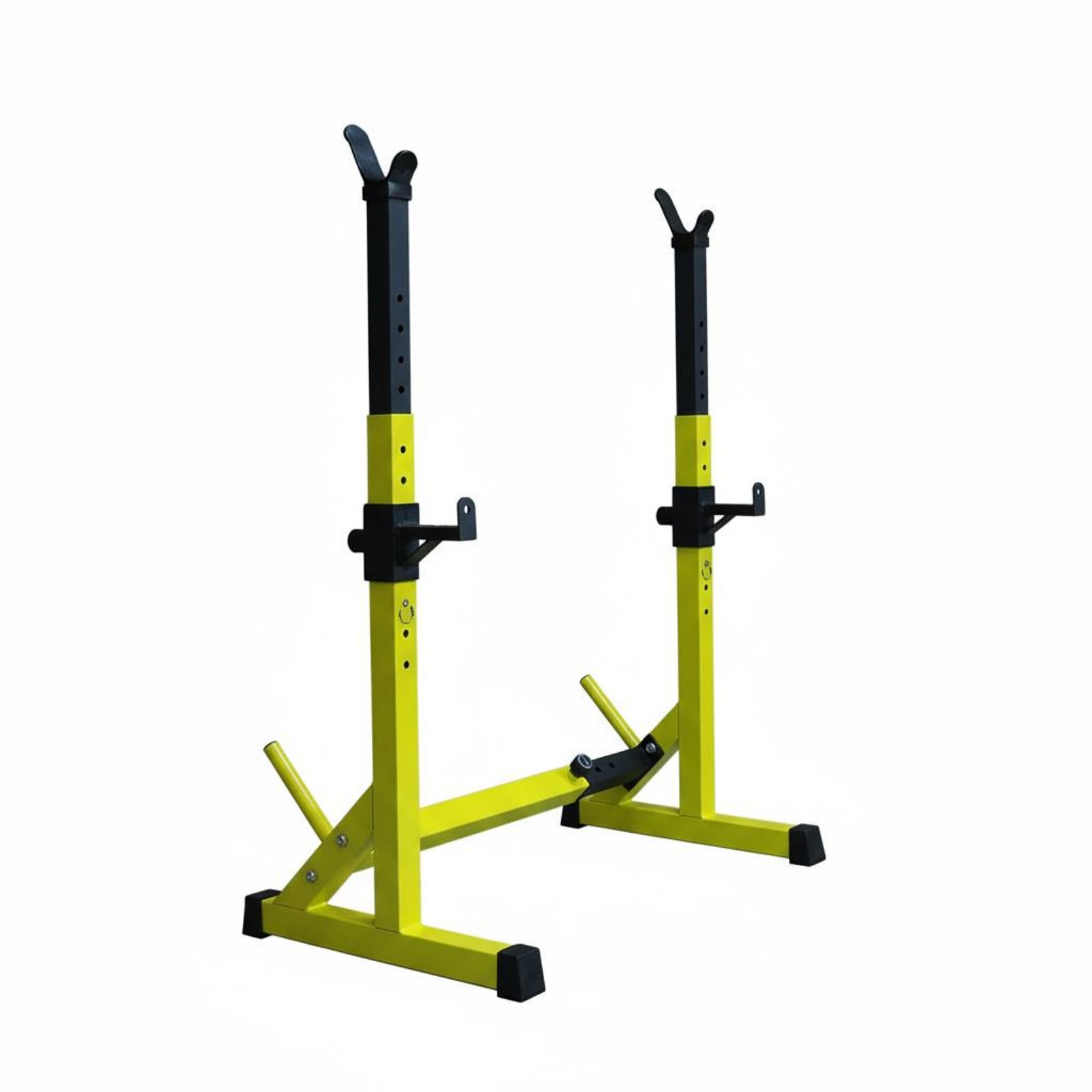 Adjustable Squat Rack Multi-function Bench Press Stand Heavy Duty Steel