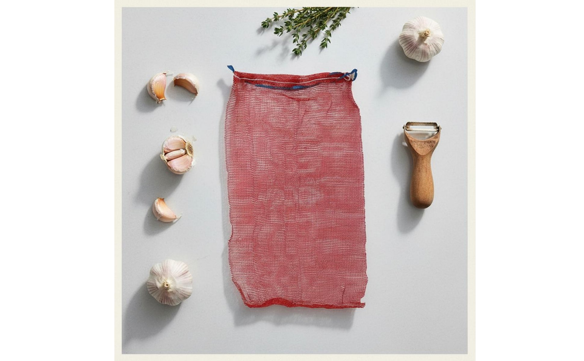 Mesh Produce Bag Breathable Heavy Duty Vegetable Net Bag Sturdy for Harvesting