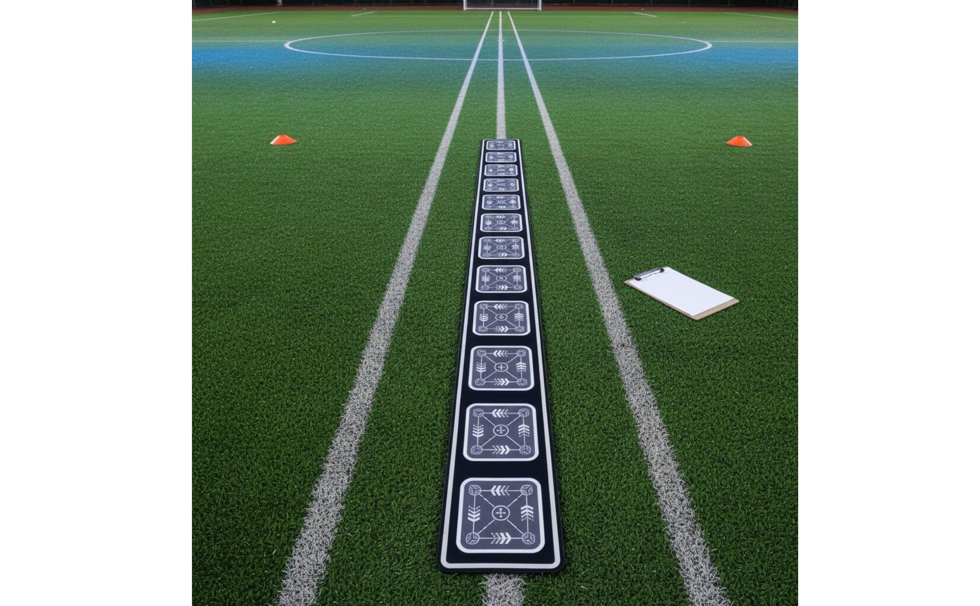Agility Ladder Mat Portable Footwork Training Mat Long-Lasting for Athletes