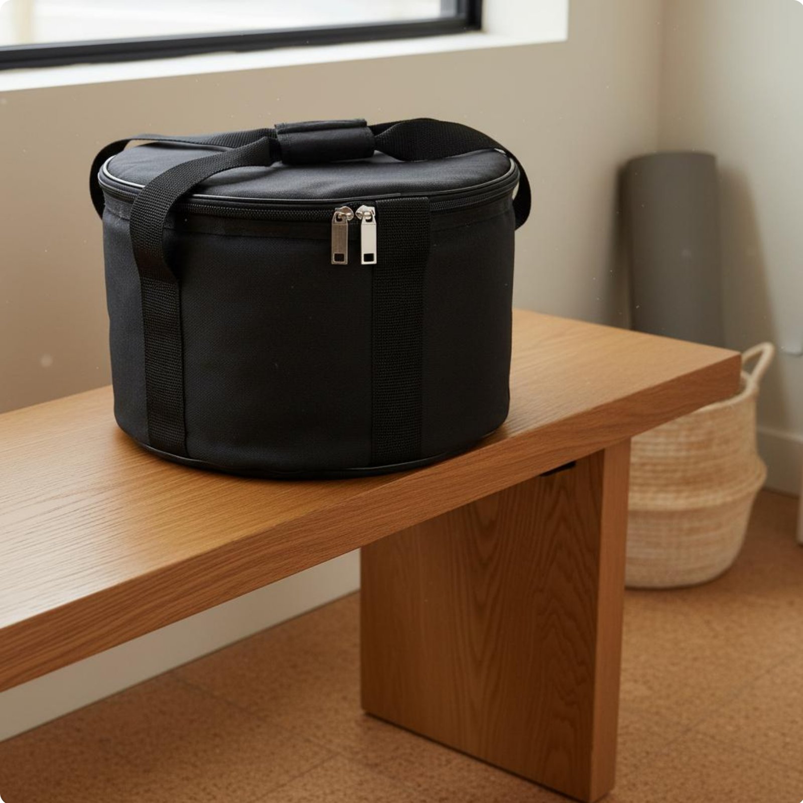 Crystal Bowl Case Thickened Interior Shock Absorbent for Transport