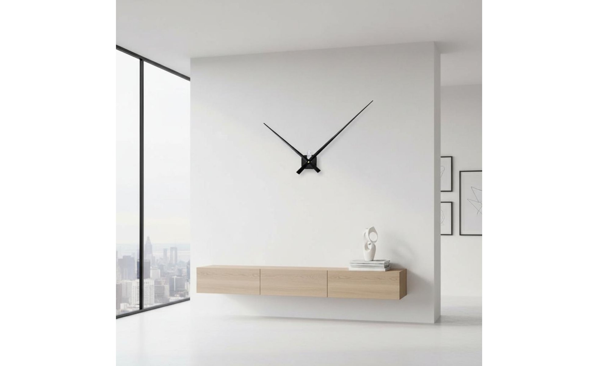 High Power Clock Movement Easy to Install for Office, Living Room, Hobbyists