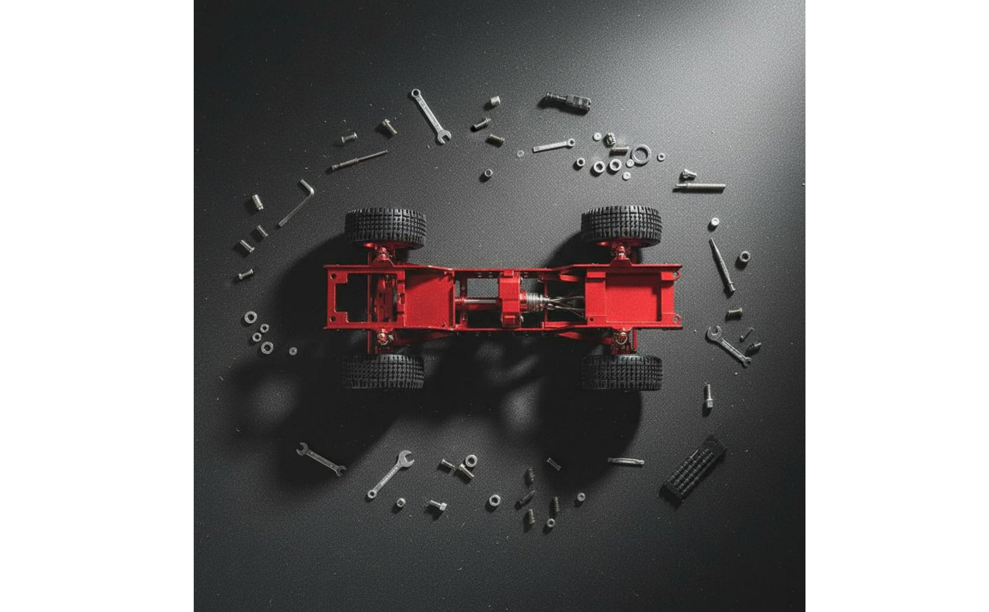 1/12 Scale Crawler Frame Portal Axles Metal RC Car Chassis DIY Modification