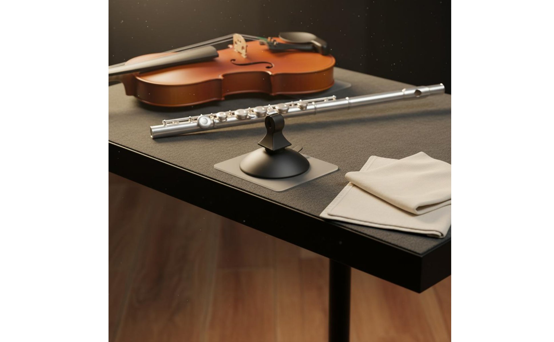 Violin Audio Pickup Holder Secure and Stable Universal Instrument Mic Mount