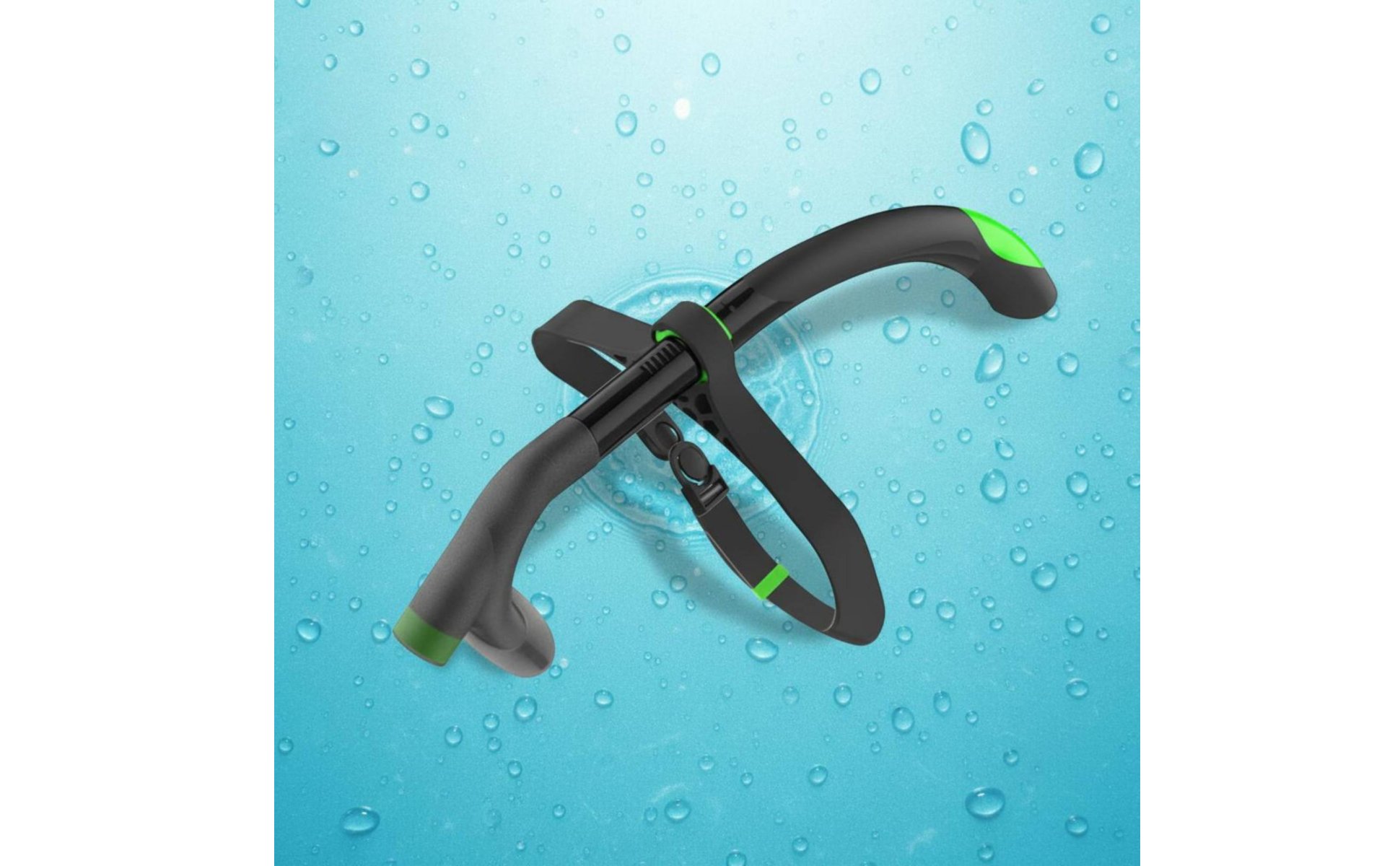 Swim Training Snorkel Silicone Mouthpiece Front Swim Snorkel Single-Way Purge