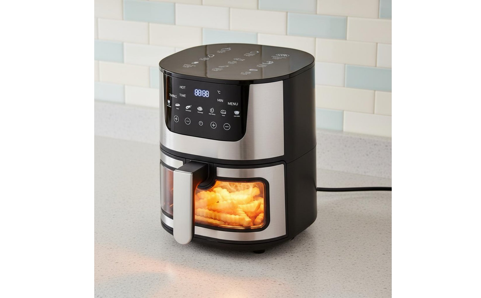 Electric Air Fryer Oil-No-Oil Cooking 7L Air Fryer Oven Multi-Functional