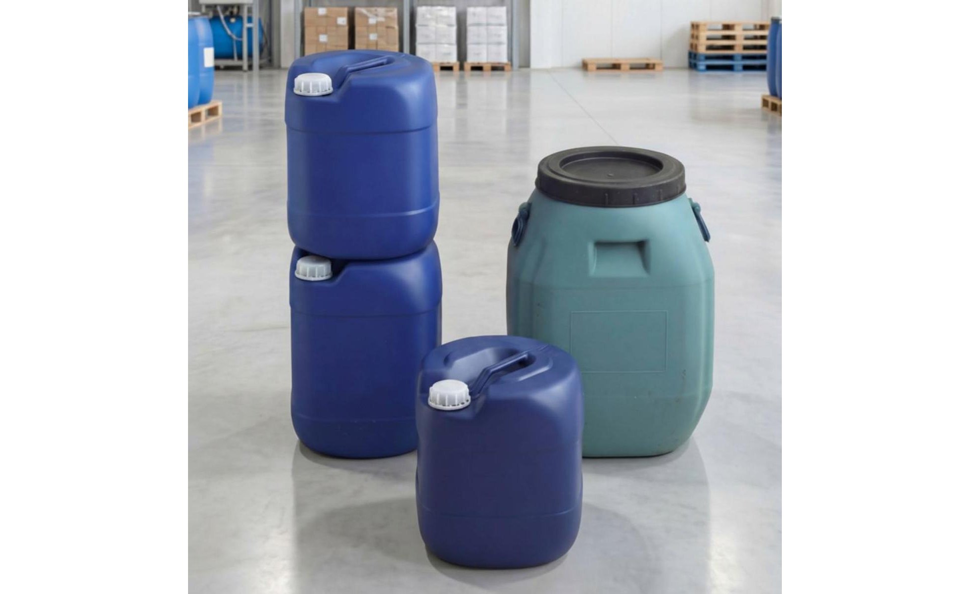 Large Capacity Barrel Easy to Carry Plastic Jerry Can with Handle