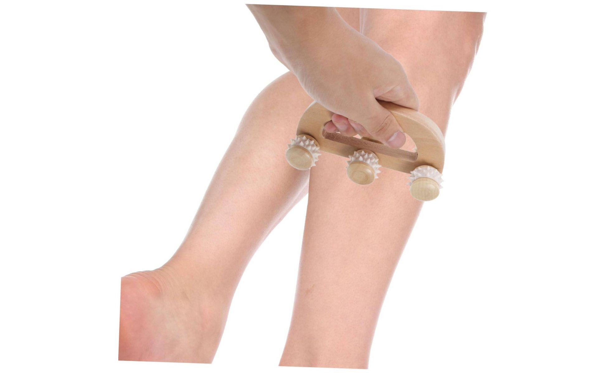 Wooden Roller Massager Portable Wooden Massage Roller Deep Relaxation for Adults