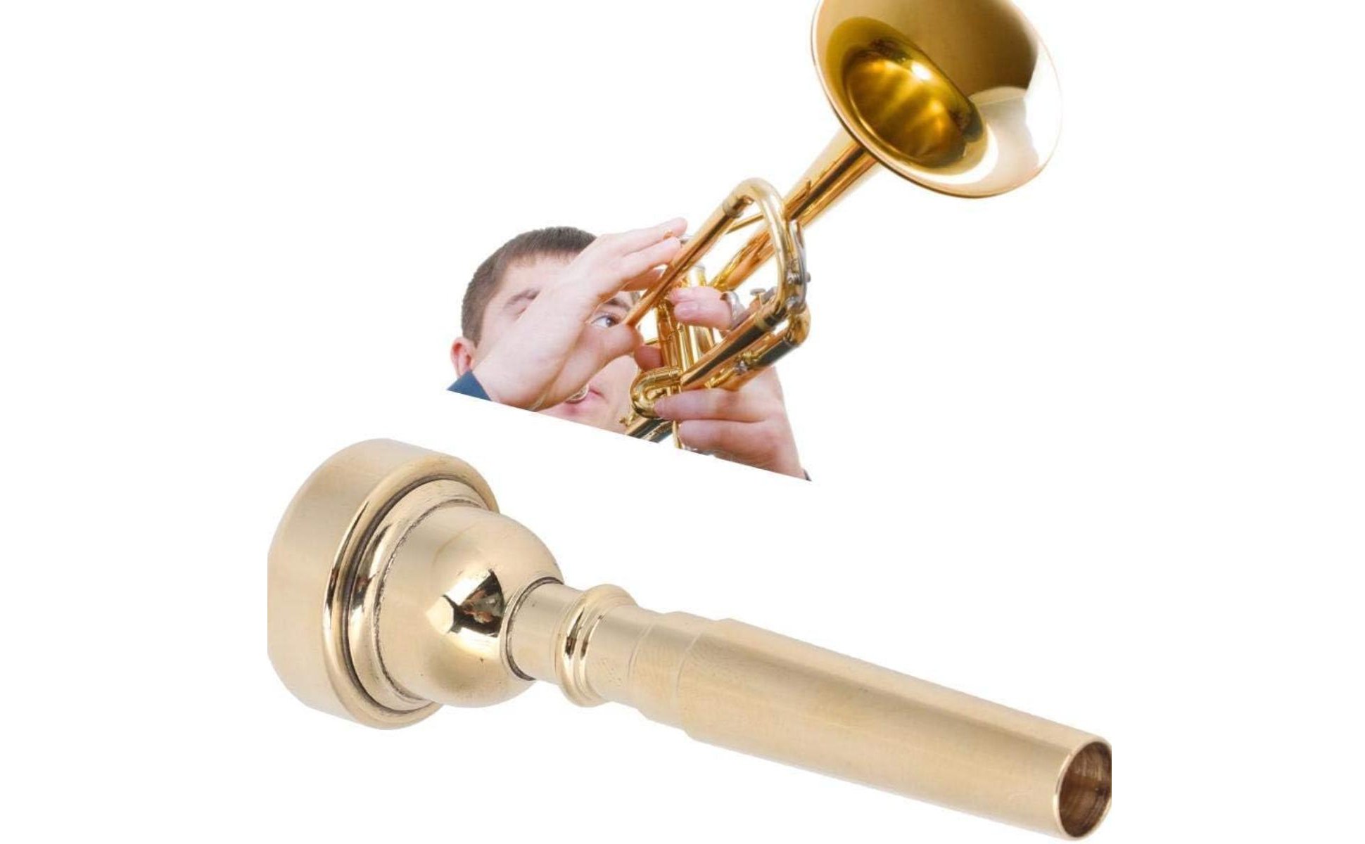 Trumpet Mouthpiece Effort-Saving 7C Trumpet Mouthpiece Performance Type