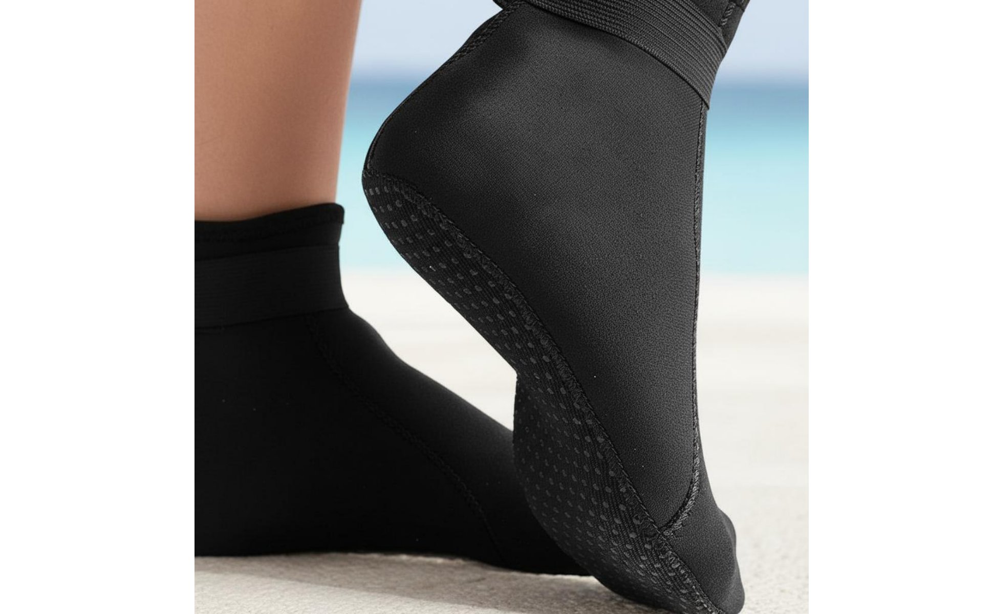 Chaussettes En Néoprène 3mm Antidérapant Chaussettes Néoprène 3mm Thermique