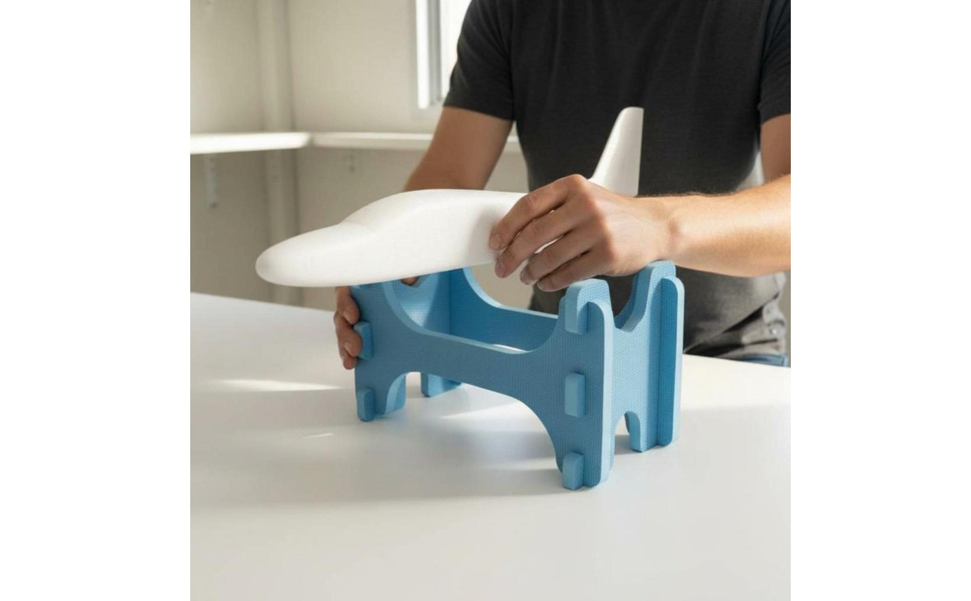 EVA Foam Airplane Stand Safeguarding Padding RC Airplane Stand Sturdy