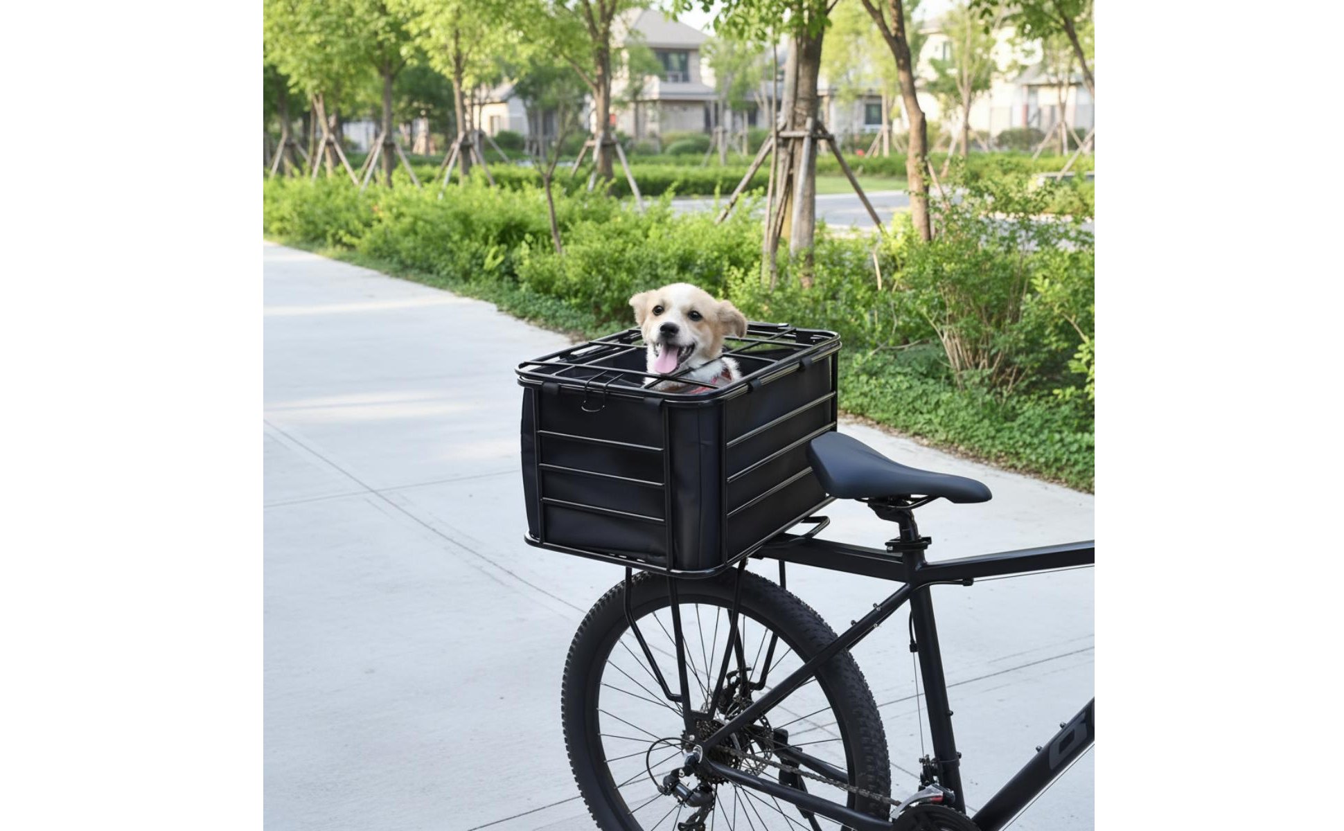 Cycle Dog Carrier Heavy Duty Pet Carrier Bike Basket Multi-Purpose for Outings
