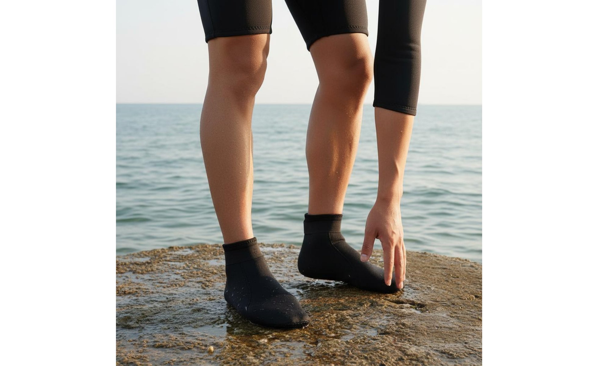 Chaussettes En Néoprène 3mm Antidérapant Chaussettes Néoprène 3mm Thermique