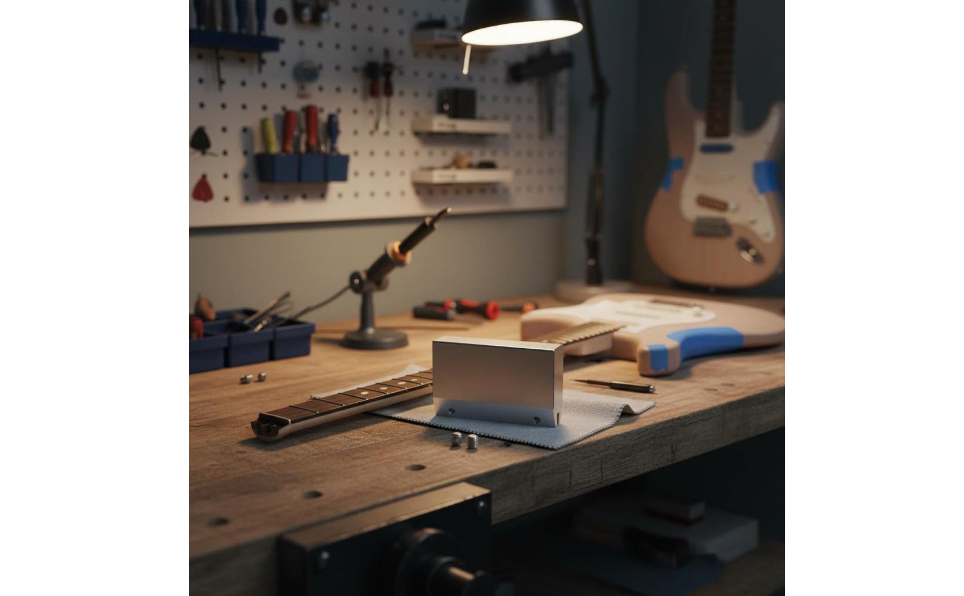 Guitar Fret Press Tool Long-Lasting Metal Construction Fret Installation Tool