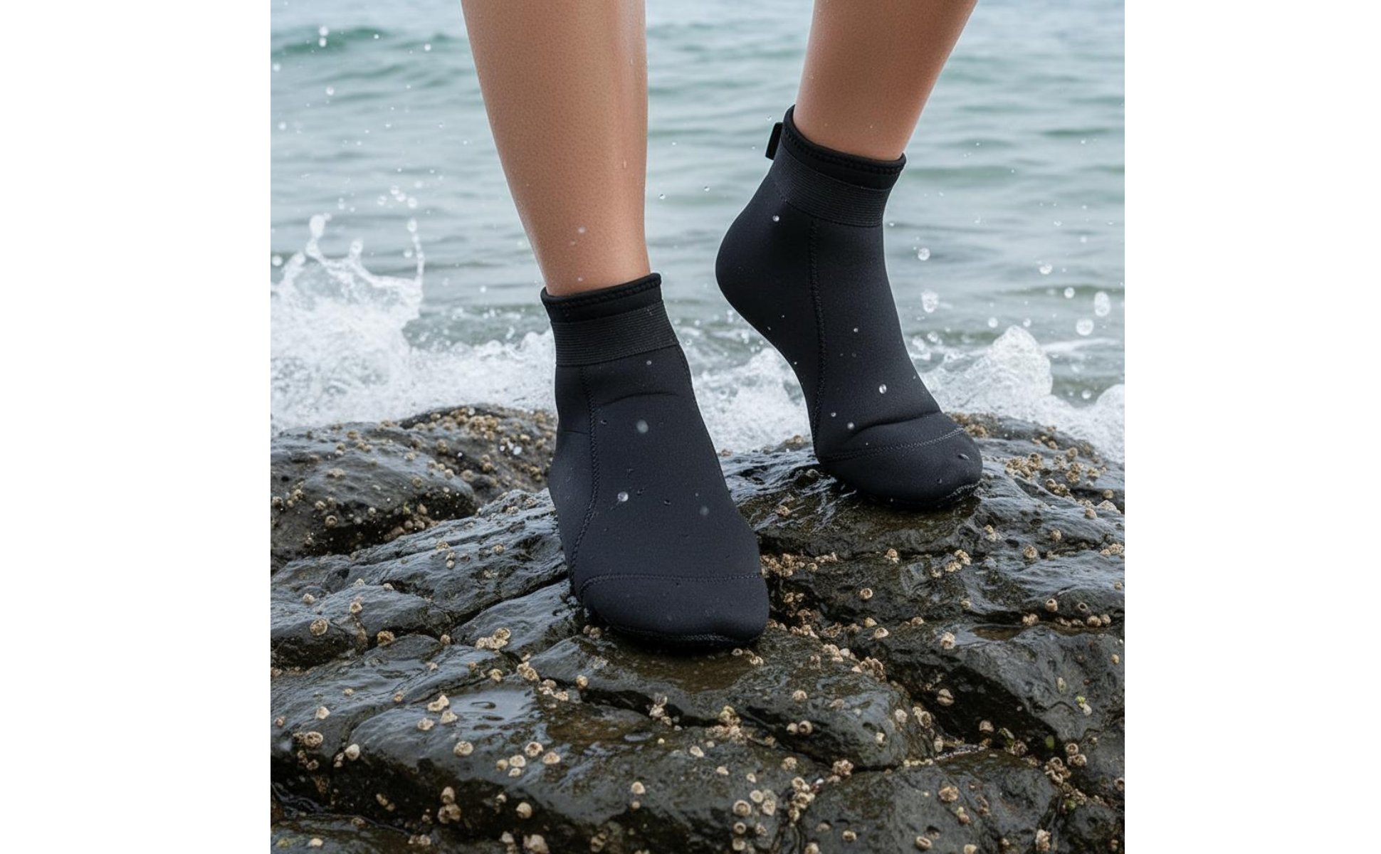 Chaussettes En Néoprène 3mm Antidérapant Chaussettes Néoprène 3mm Thermique