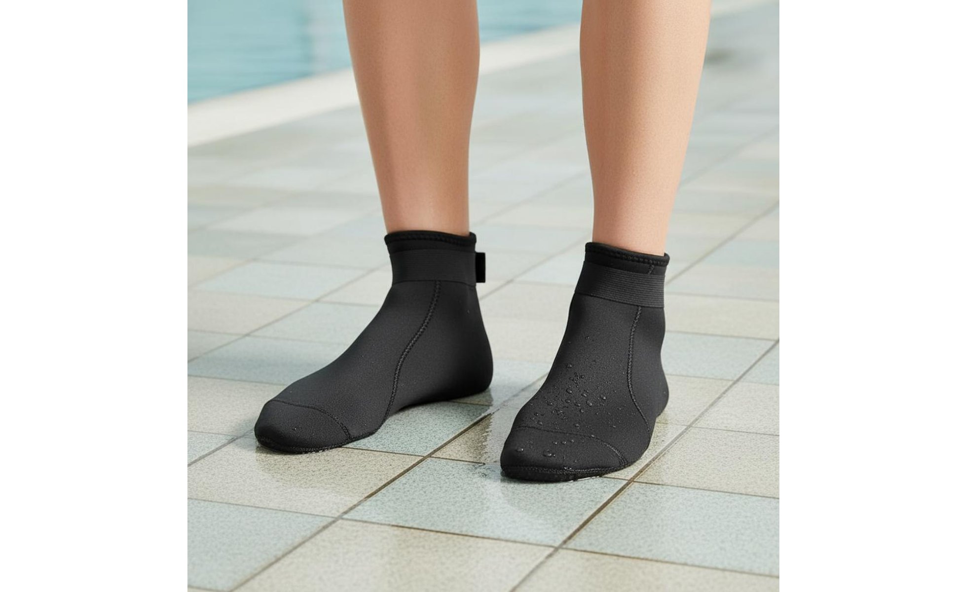 Chaussettes En Néoprène 3mm Antidérapant Chaussettes Néoprène 3mm Thermique