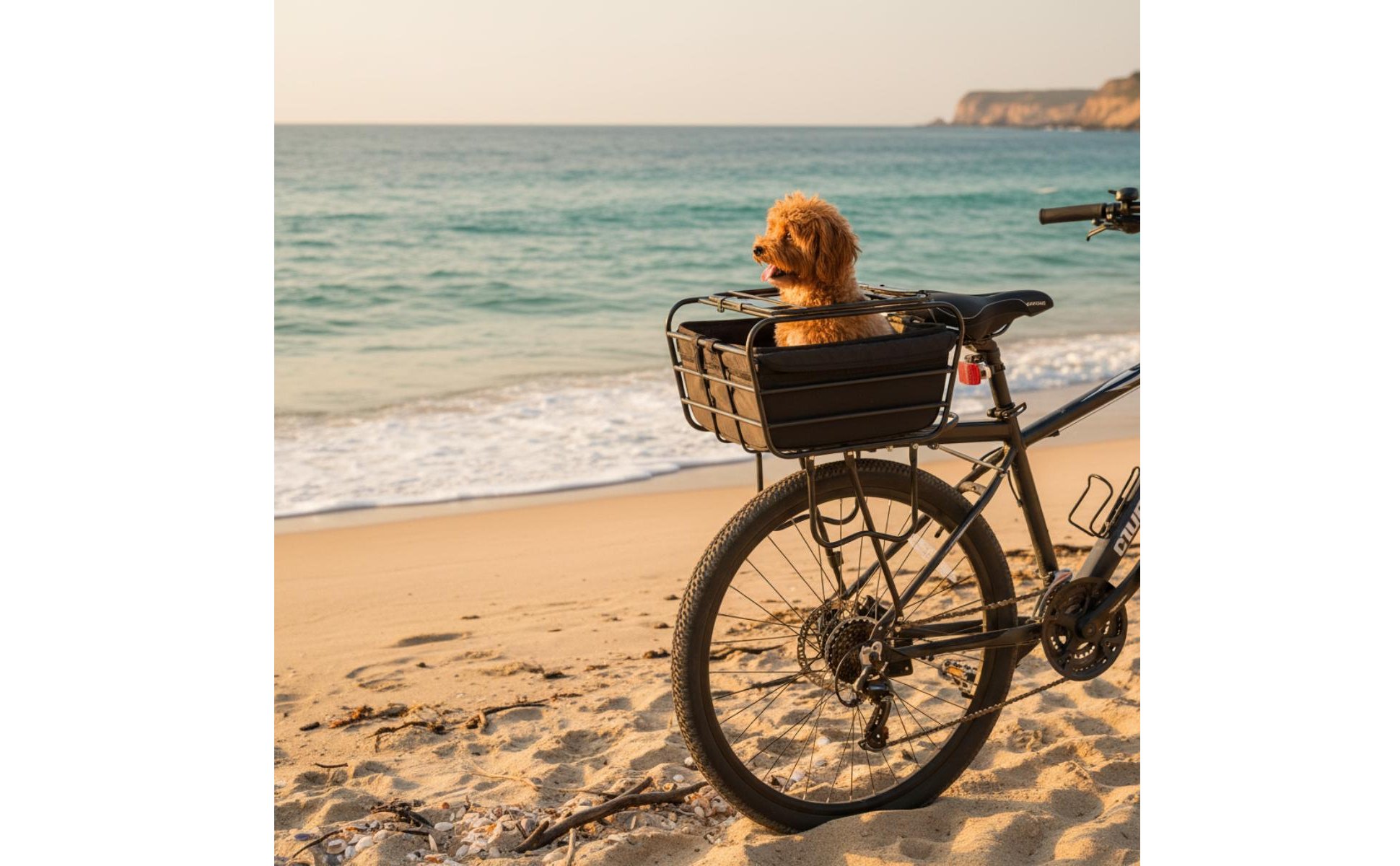 Cycle Dog Carrier Heavy Duty Pet Carrier Bike Basket Multi-Purpose for Outings