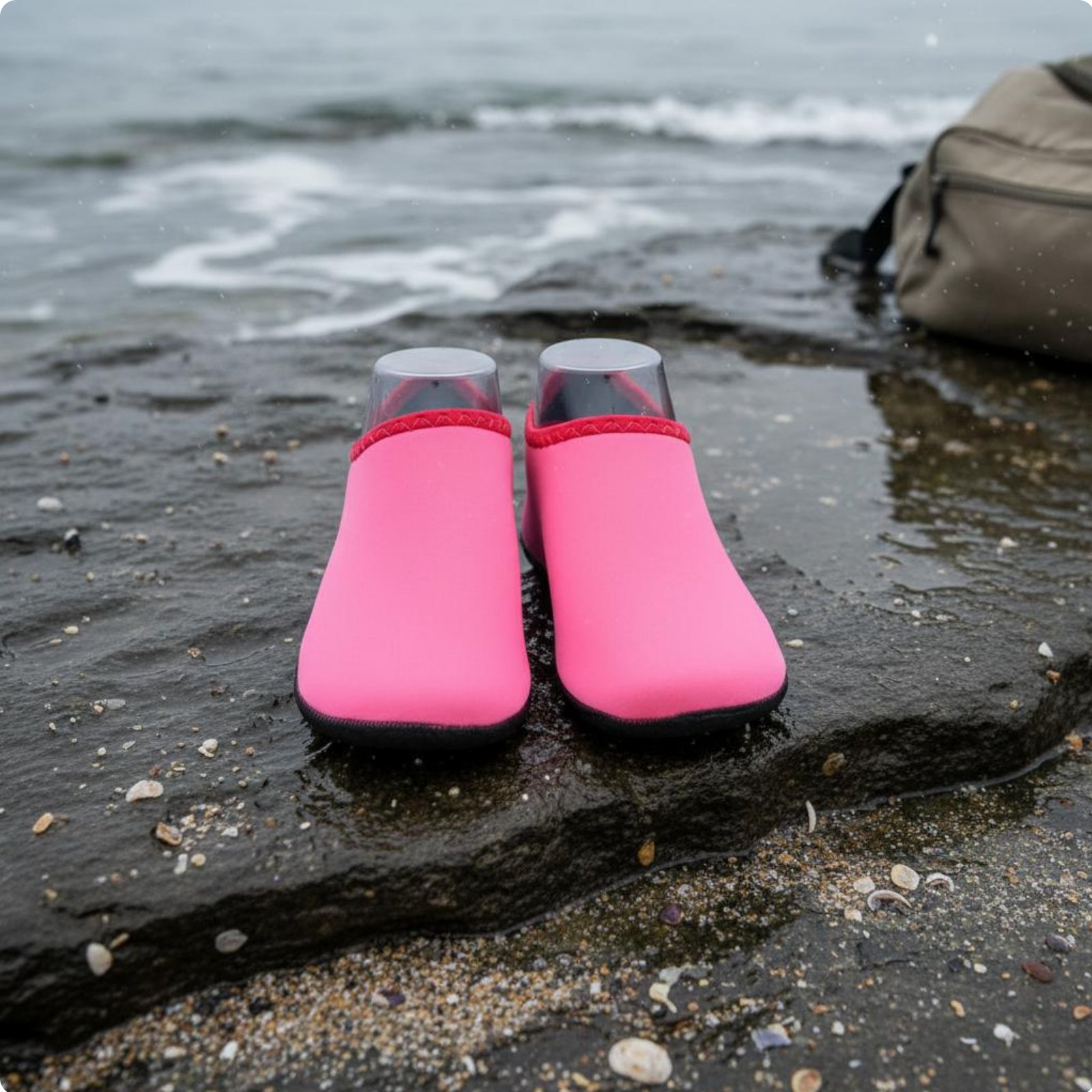Schwimmsocken rutschfest Aquasocken schnelltrocknend für Schnorcheln, Schwimmen