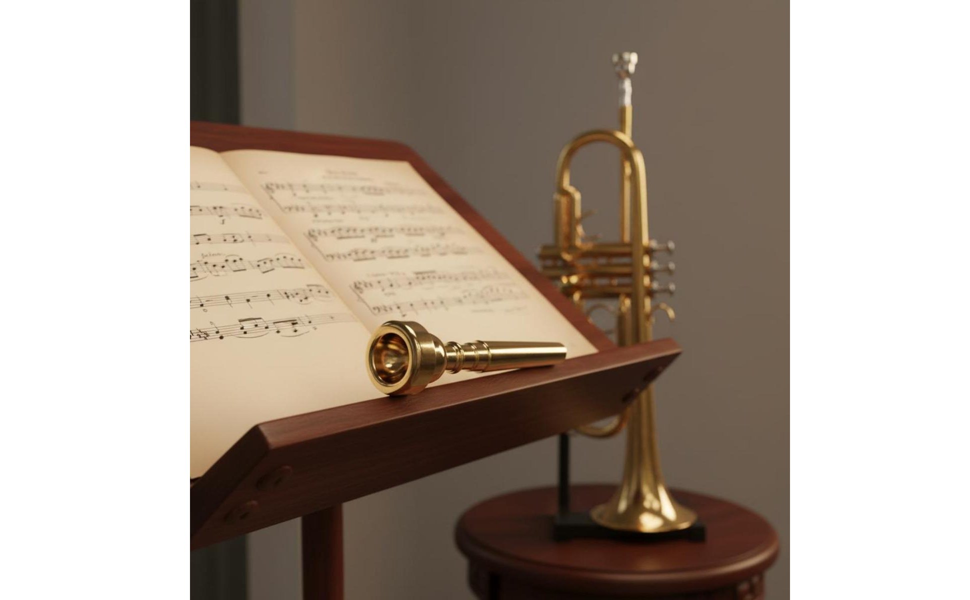 Trumpet Mouthpiece Effort-Saving 7C Trumpet Mouthpiece Performance Type