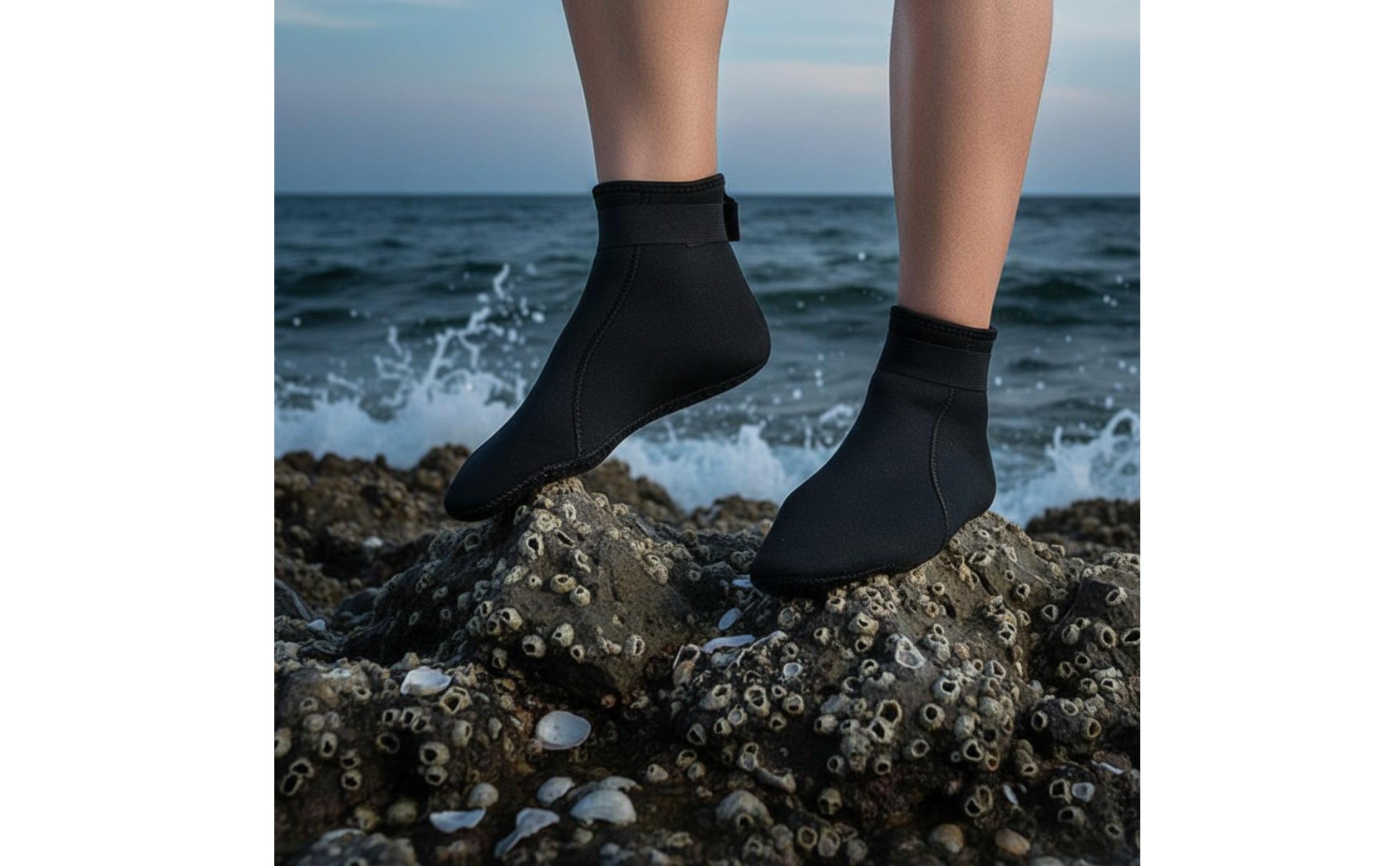 Chaussettes En Néoprène 3mm Antidérapant Chaussettes Néoprène 3mm Thermique