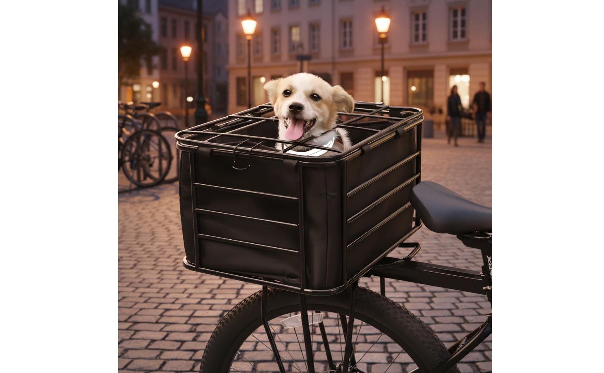 Cycle Dog Carrier Heavy Duty Pet Carrier Bike Basket Multi-Purpose for Outings