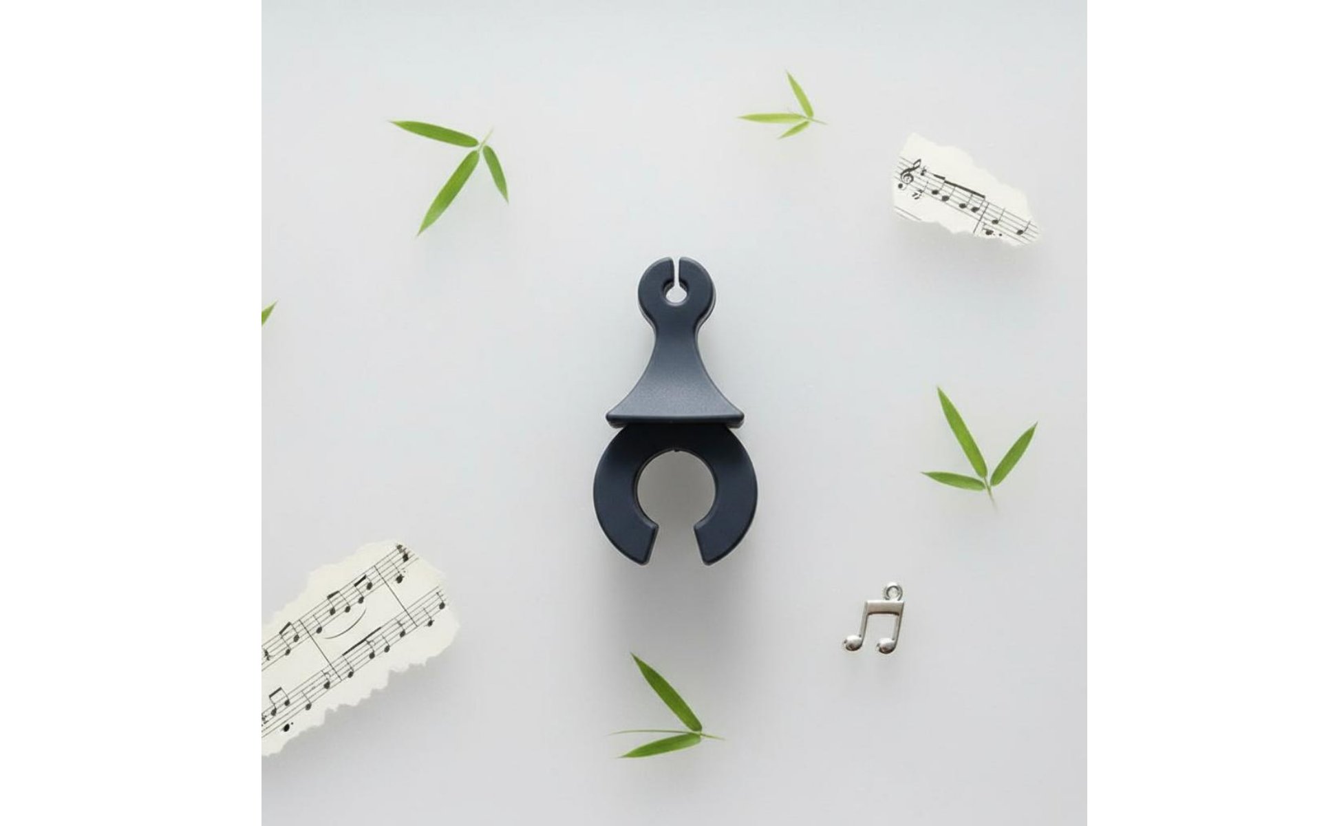 Flute Audio Pickup Clip Hands-Hands-off Wind Instrument Mic Clamp