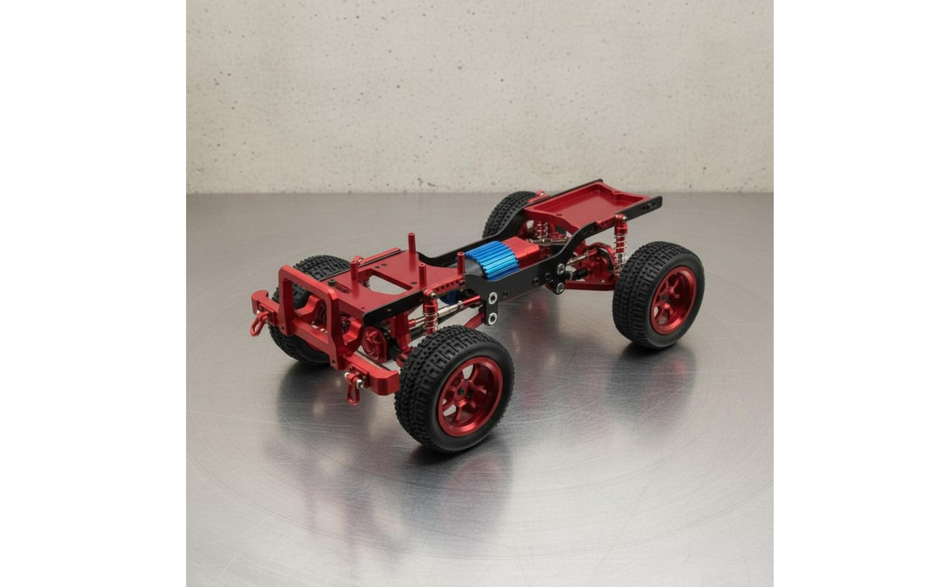 1/12 Scale Metal Chassis DIY Modification Metal RC Car Frame for Rock Crawling