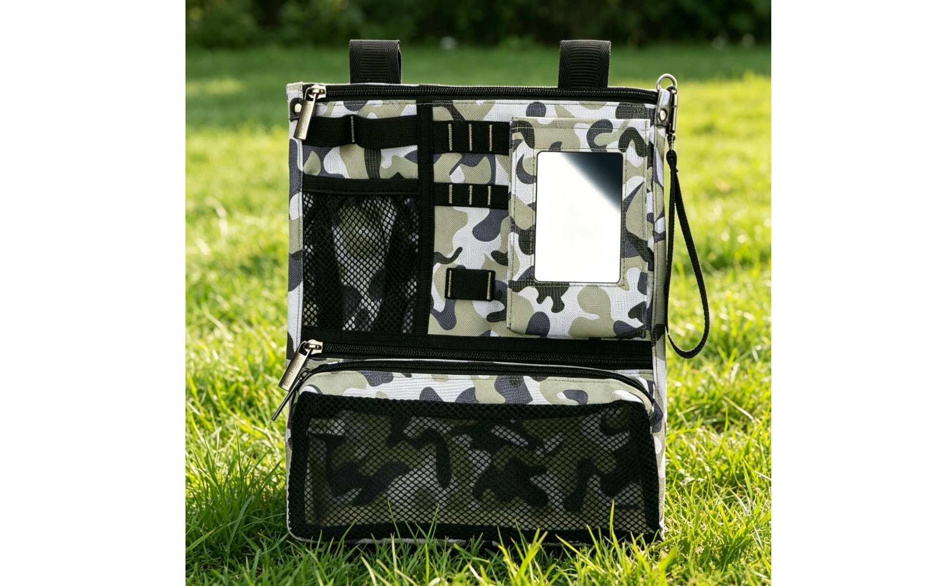 Golf Cart Organizer Bag Multi-Functional Golf Push Cart Storage Bag for Golfers
