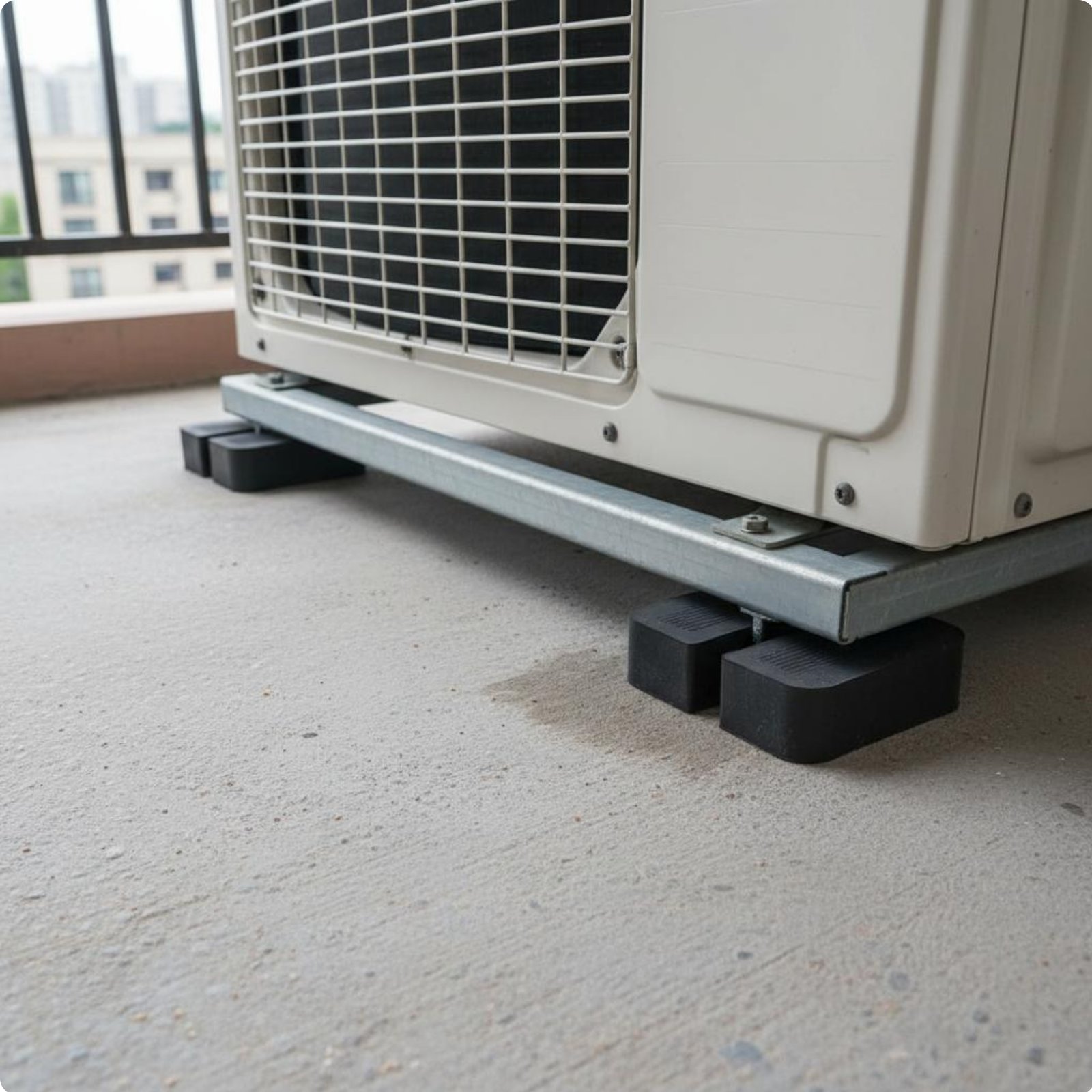 Air Conditioner Foot Pad Noise Reducing Air Conditioner Vibration Isolator