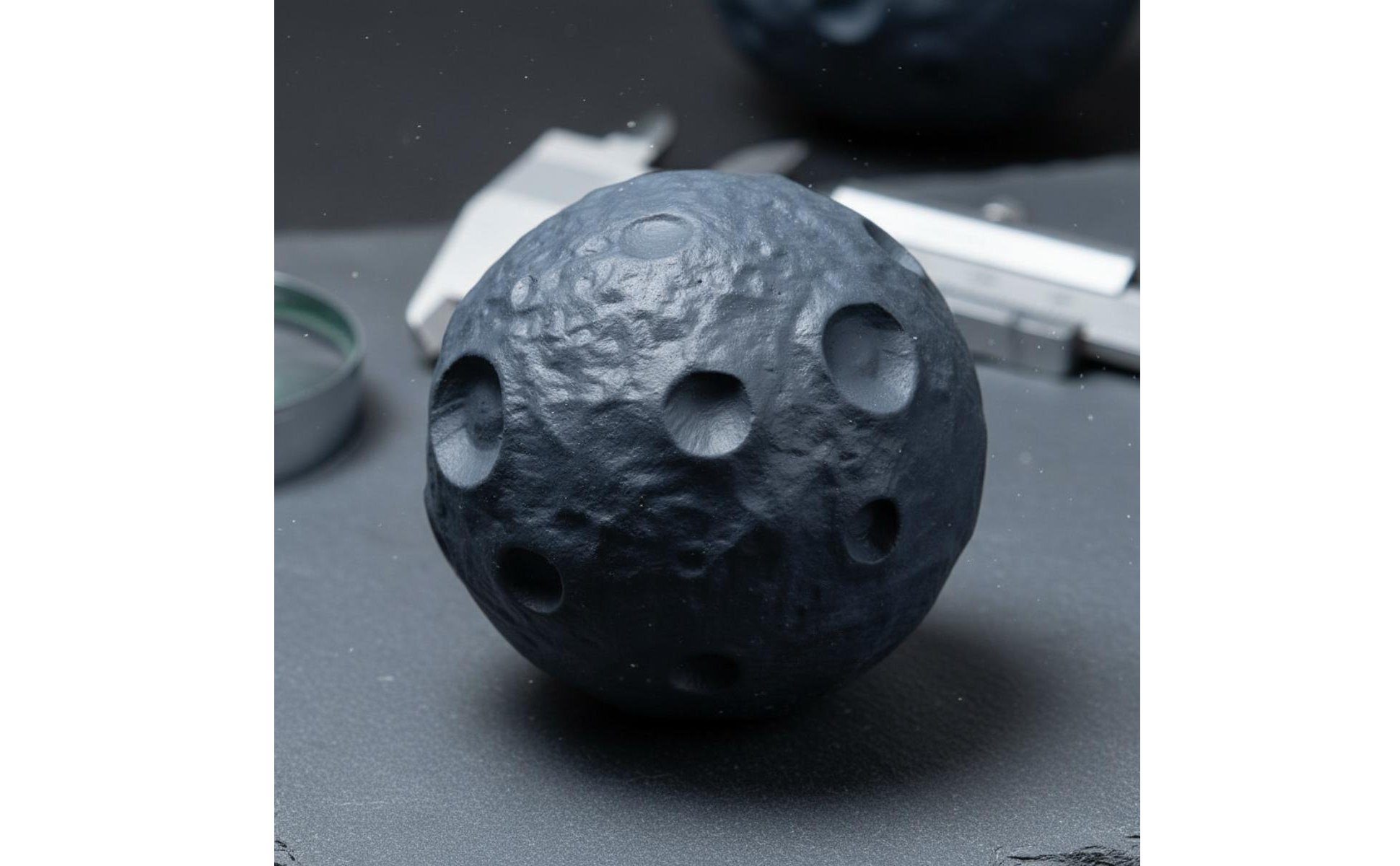 Miniature Moon Model Handmade Sand Table Moon Ornament for Terrariums, Hobbyists