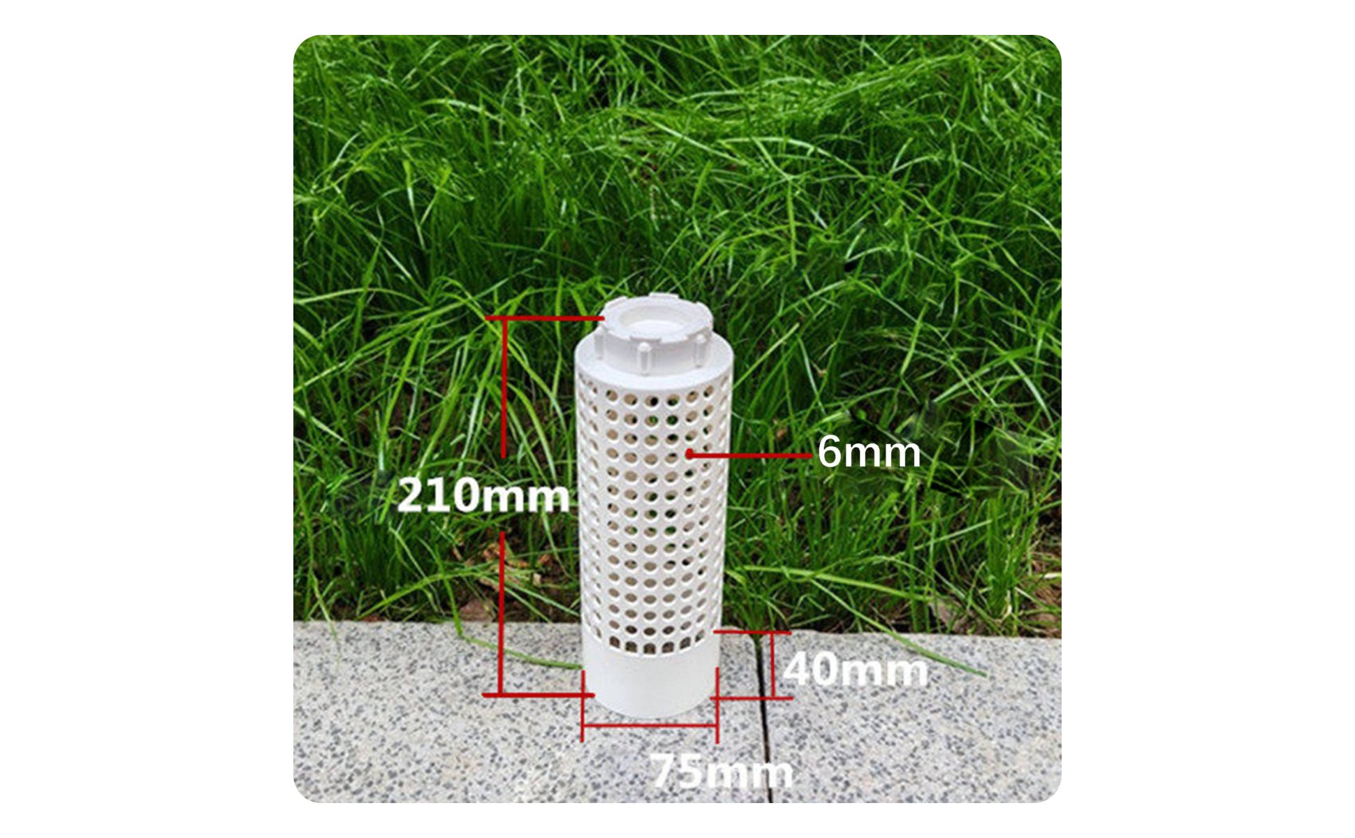 Earthworm Composting Tube Improves Soil Aeration In-Ground Earthworm Feeder