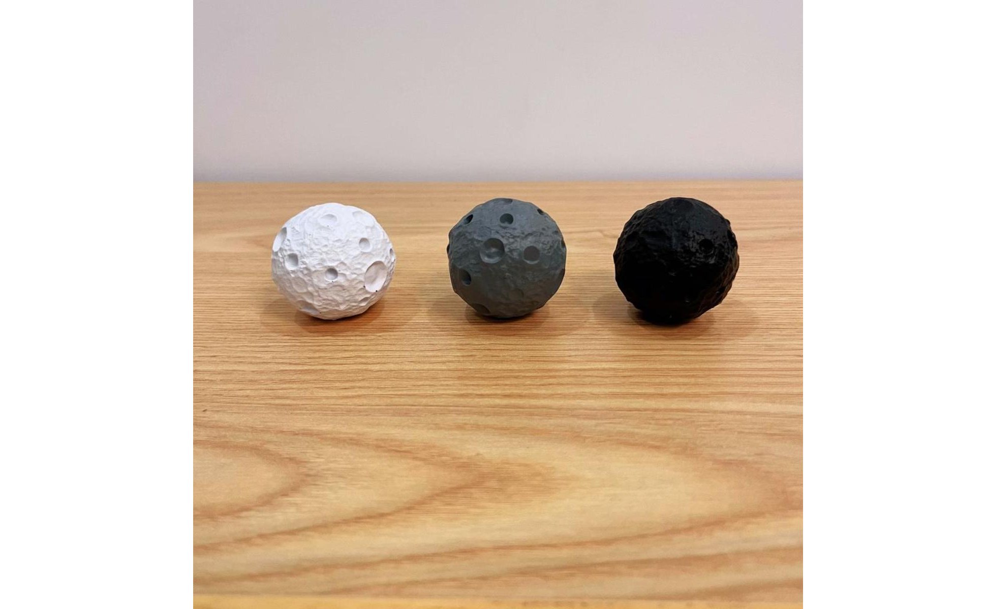 Miniature Moon Model Handmade Sand Table Moon Ornament for Terrariums, Hobbyists