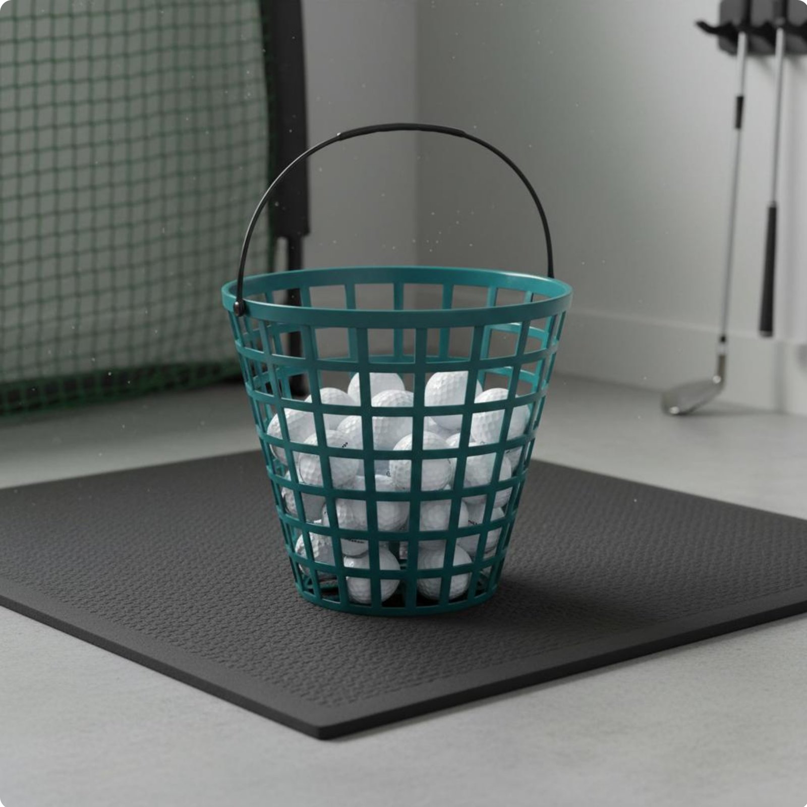 Golf Ball Basket Large Capacity Driving Range Basket Recyclable Material